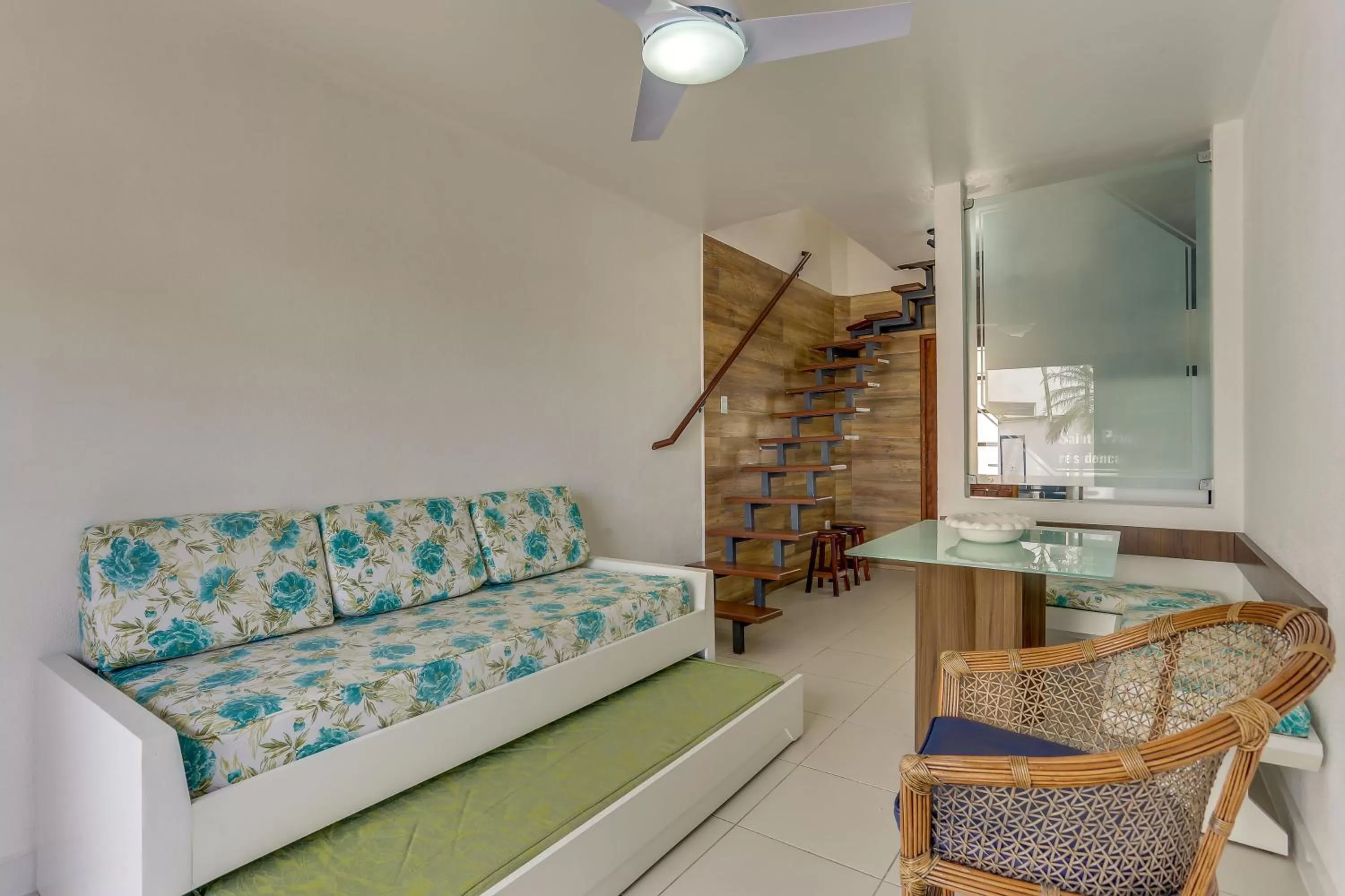 Living room in Pousada Saint Paul