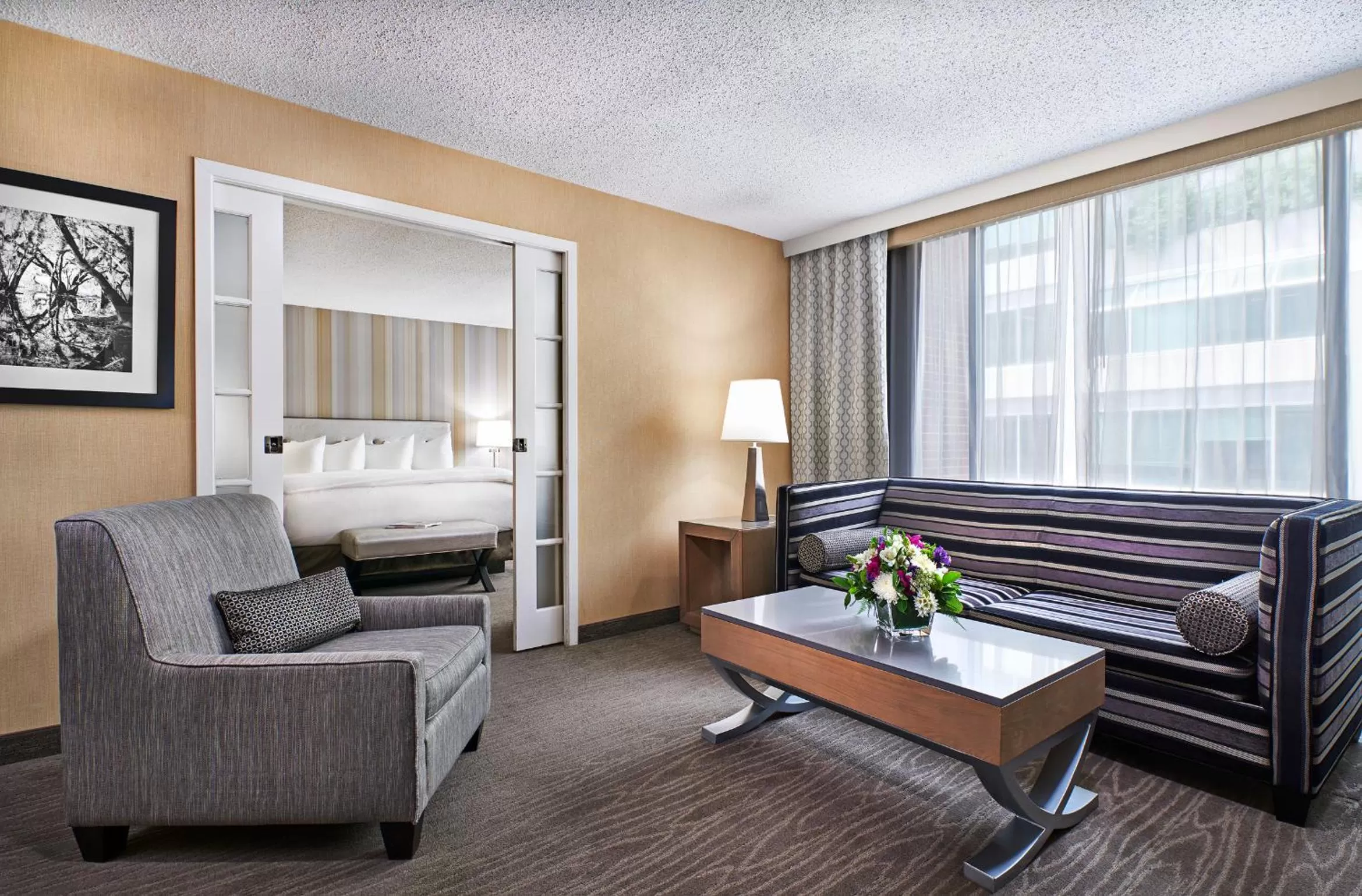 Living room in The Prince George Hotel