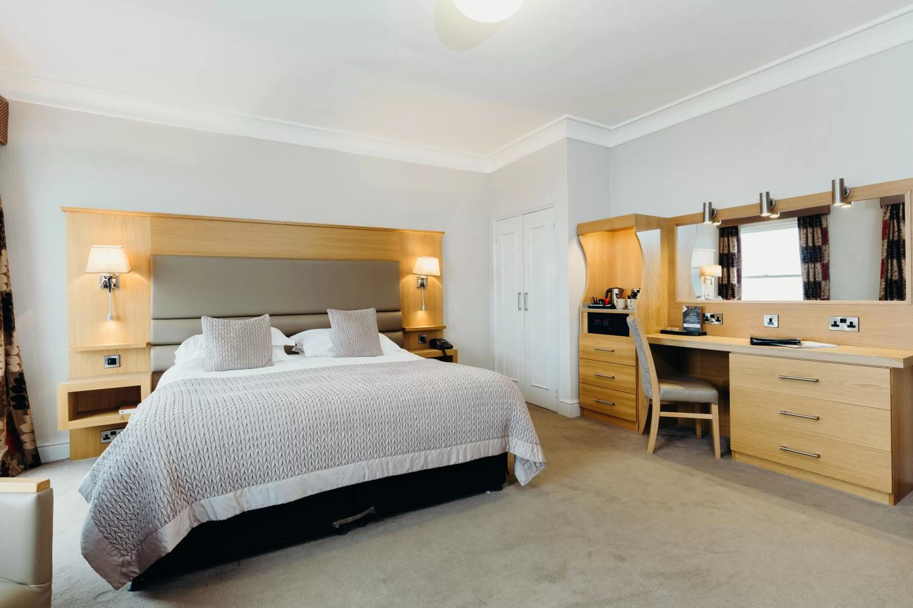 Bedroom, Bed in Crown Spa Hotel Scarborough by Compass Hospitality