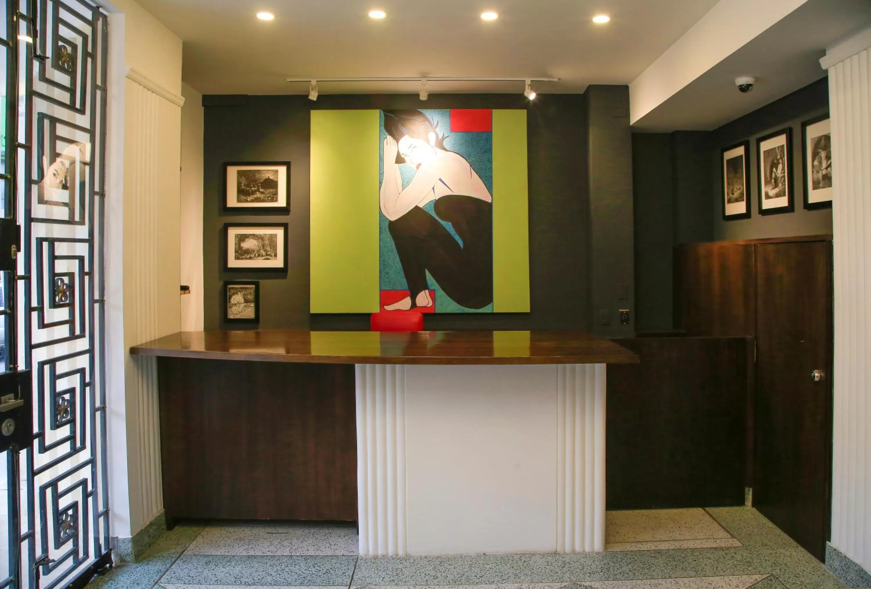 Lobby or reception in Hotel Museo San Moritz