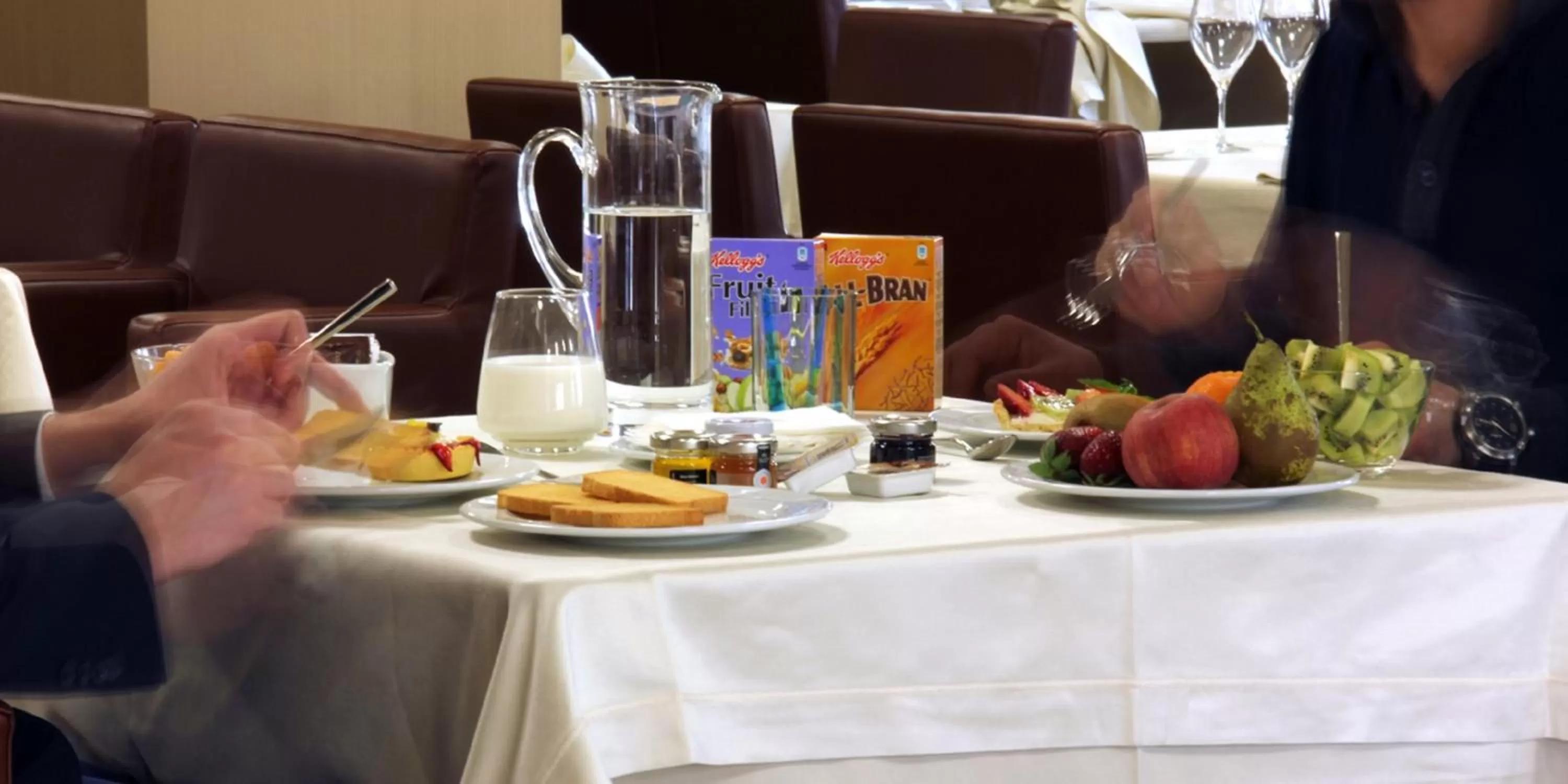 Food and drinks in Palazzo Giordano Bruno