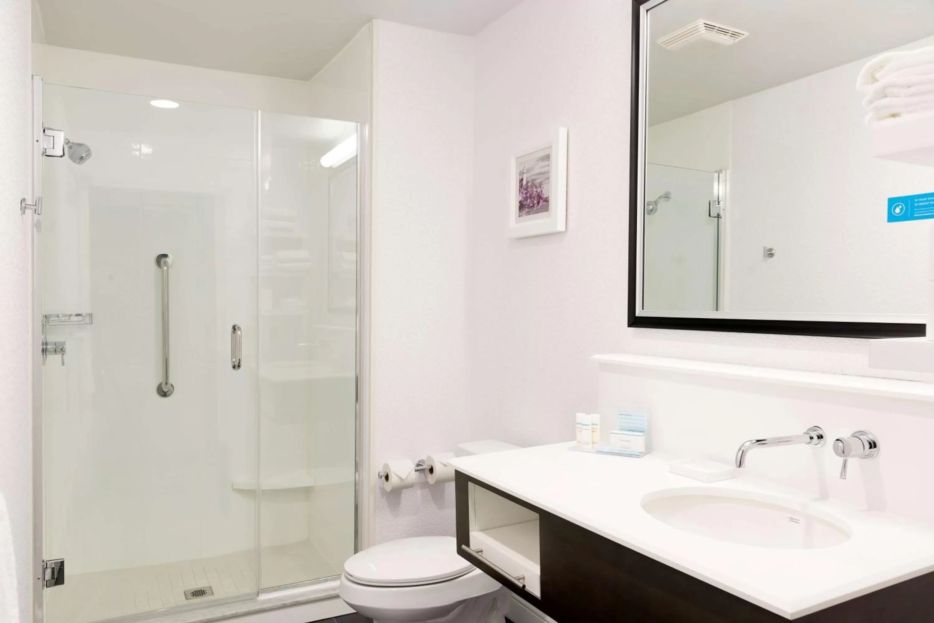 Bathroom in Hampton Inn Midland