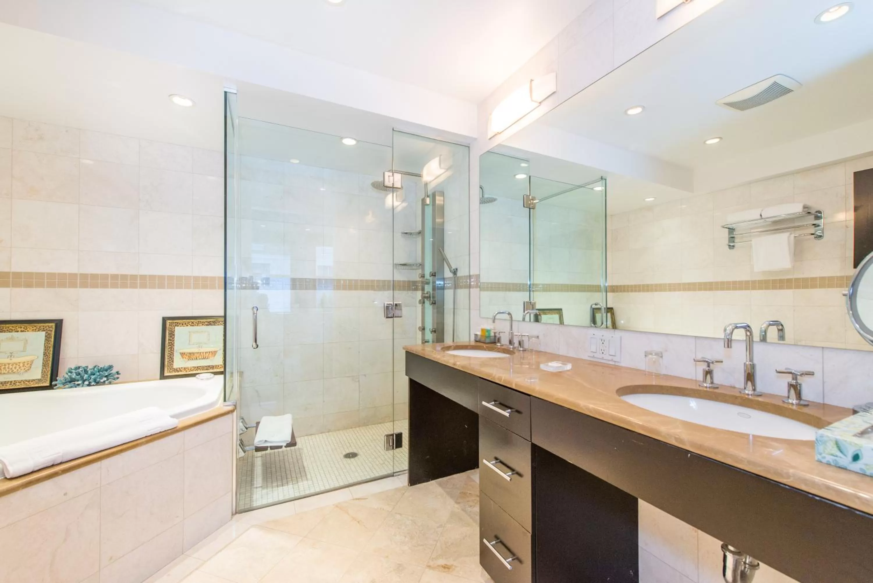 Shower in Lombardy Hotel