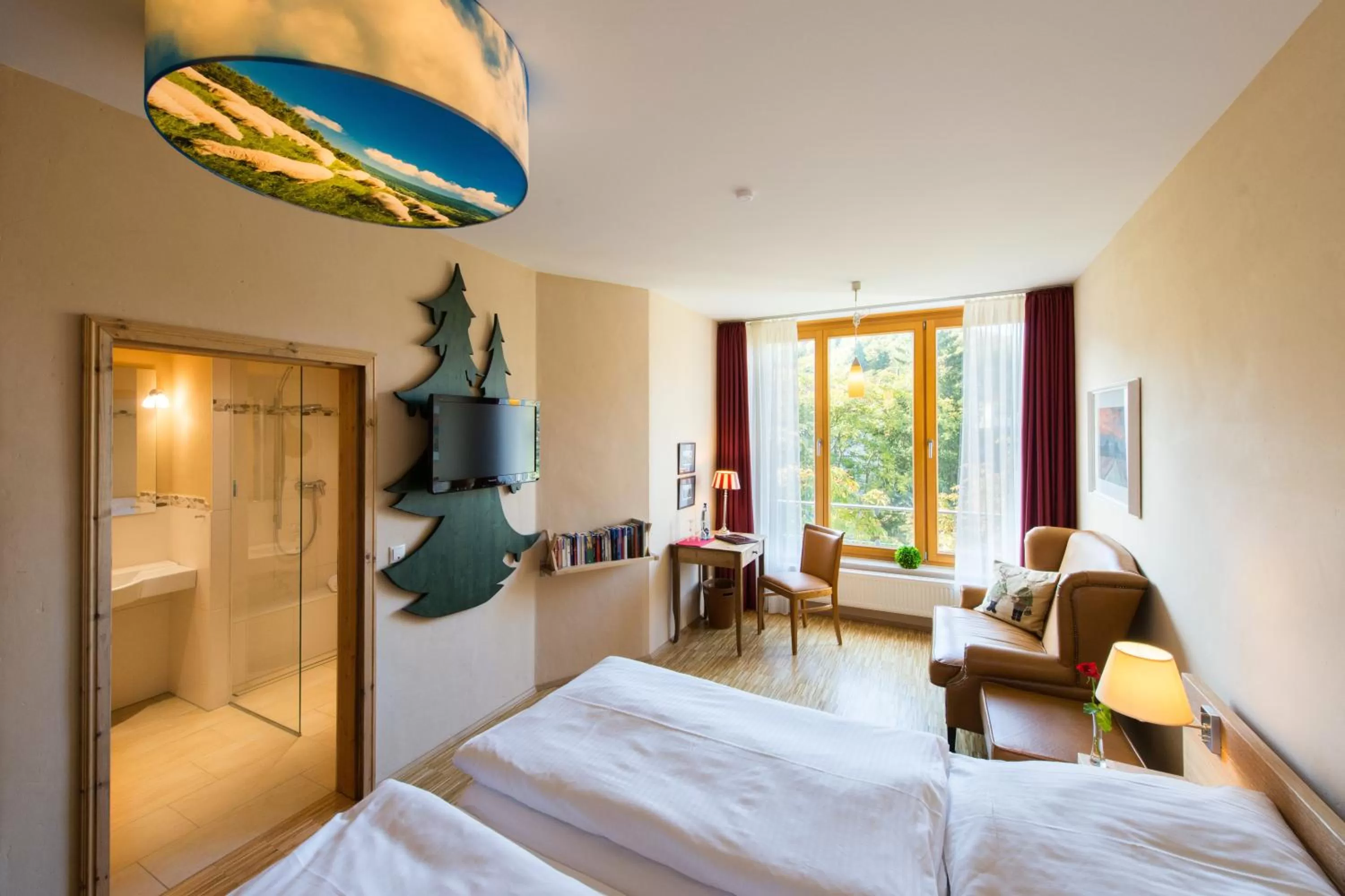 Bedroom, Bed in Plumbohms ECHT-HARZ-HOTEL