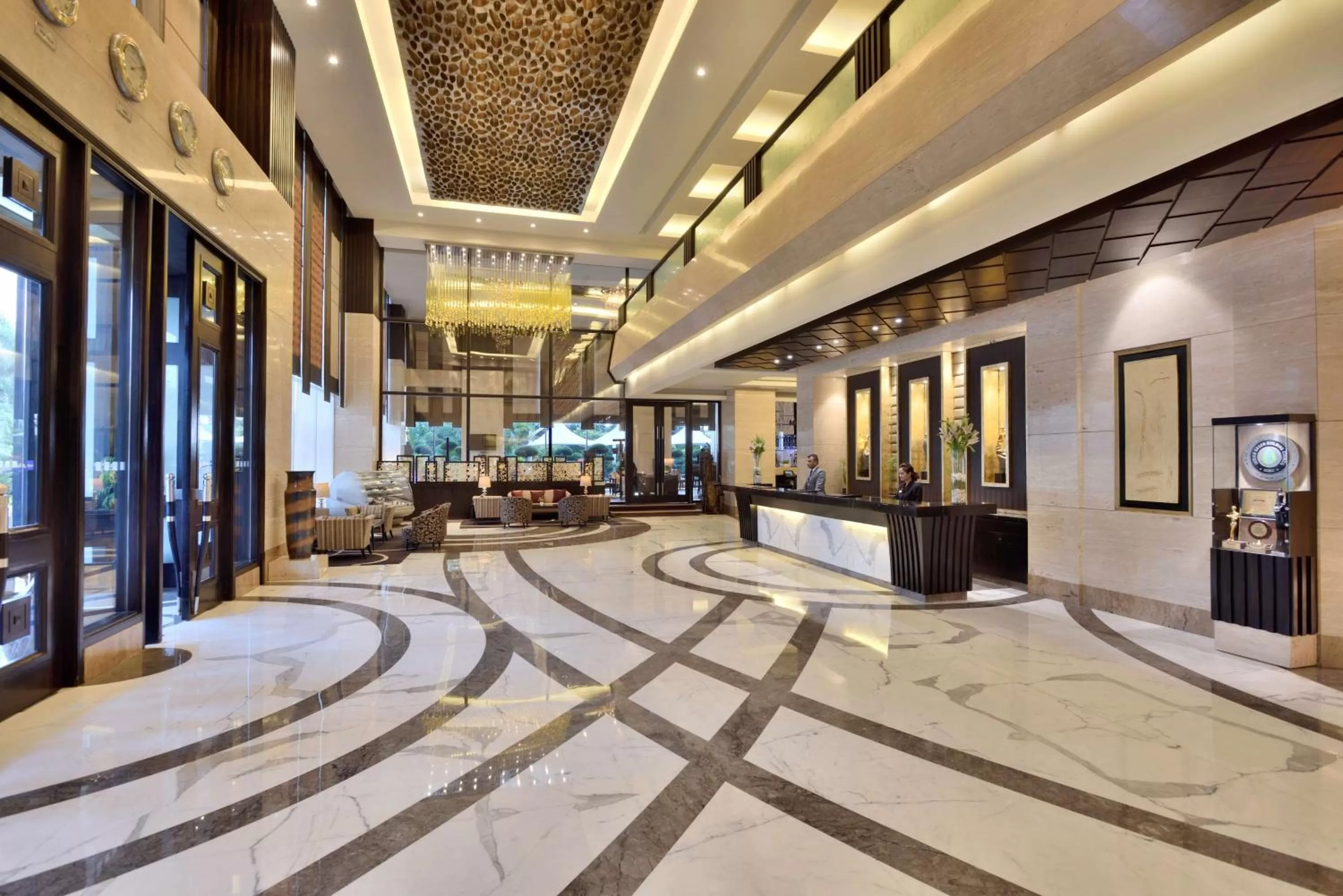 Lobby or reception in Radisson Blu Hotel, Indore