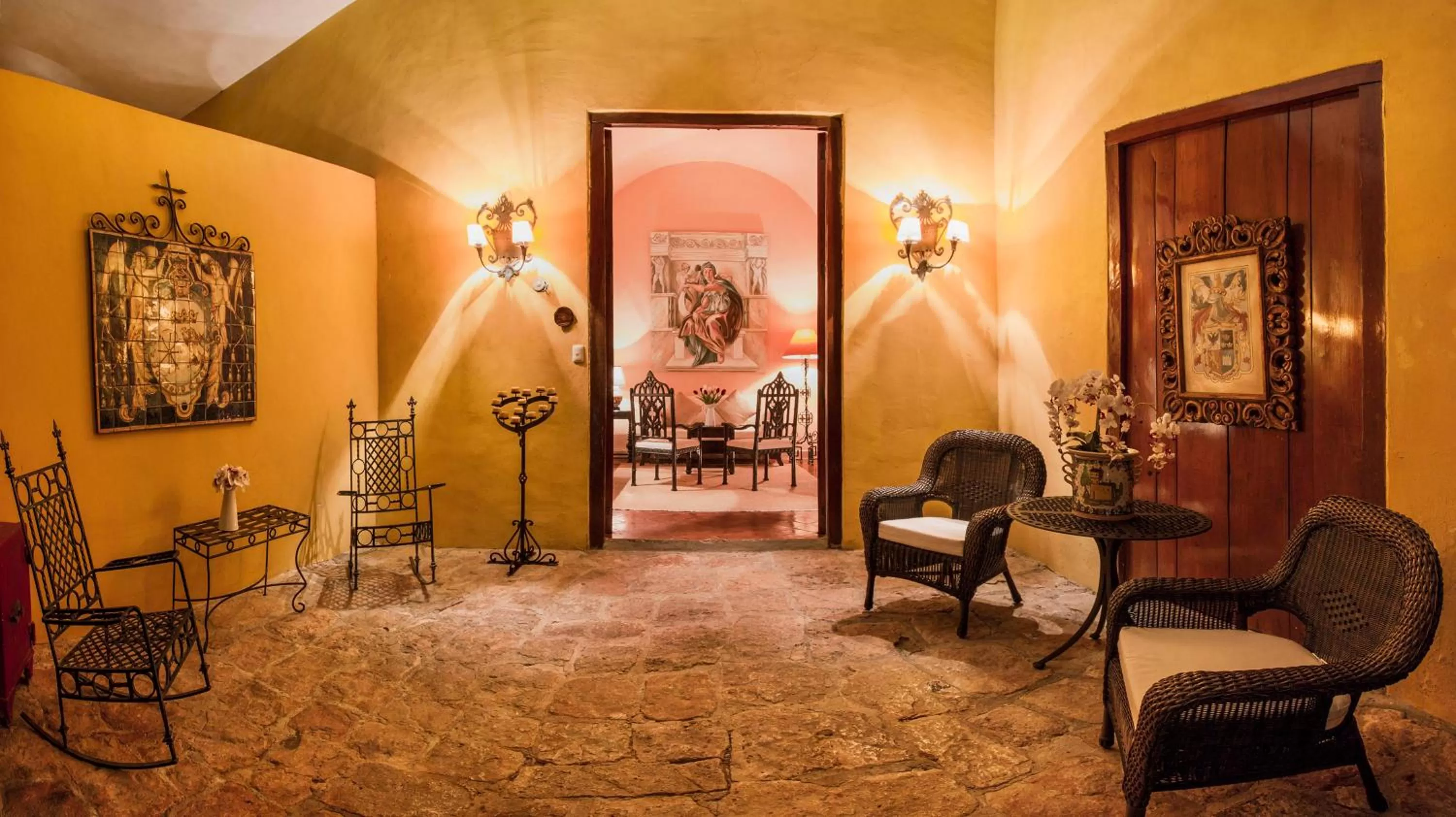 Patio in Hacienda Santa Cruz Merida