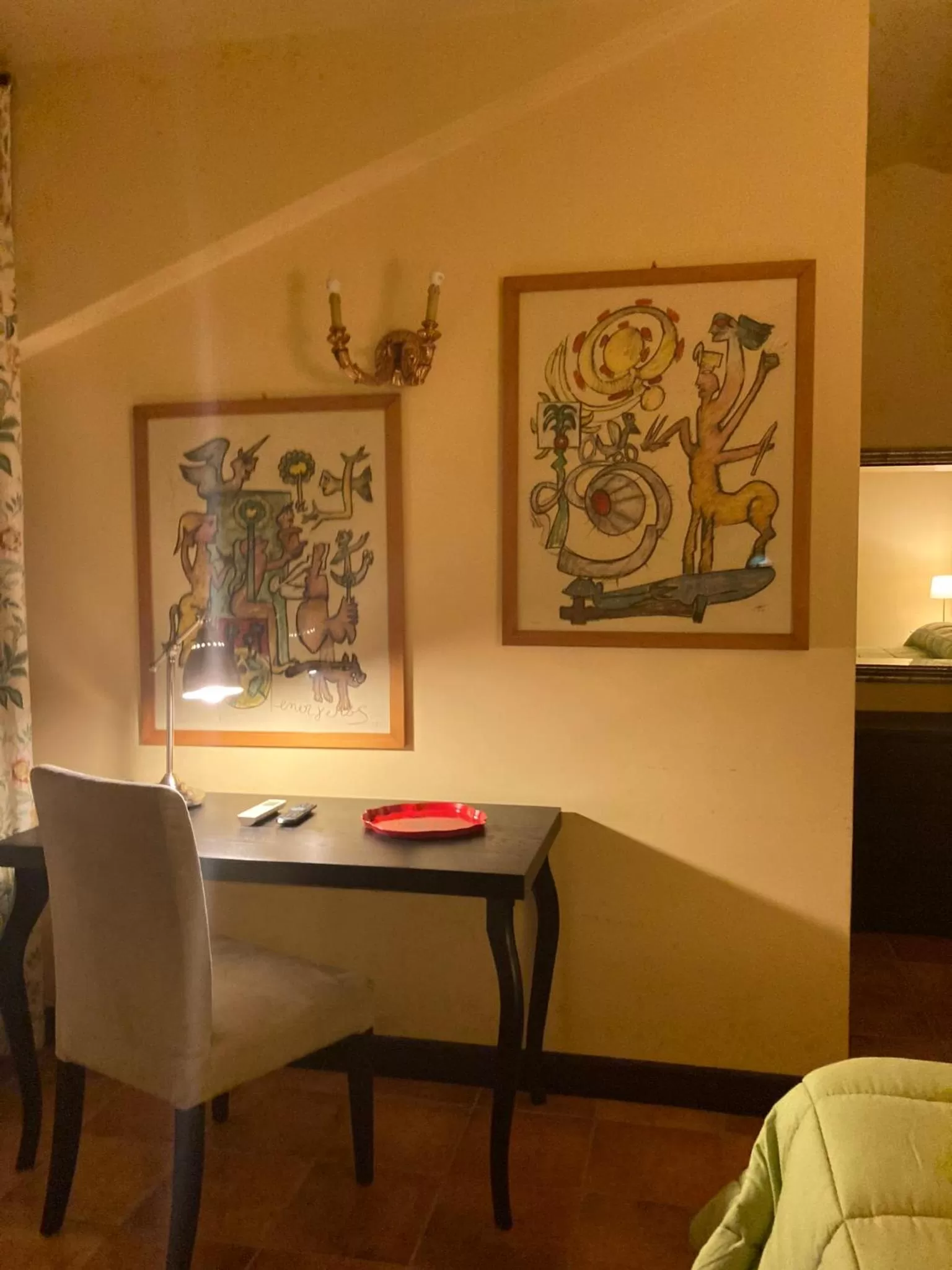 Decorative detail in B&B MontAlbano