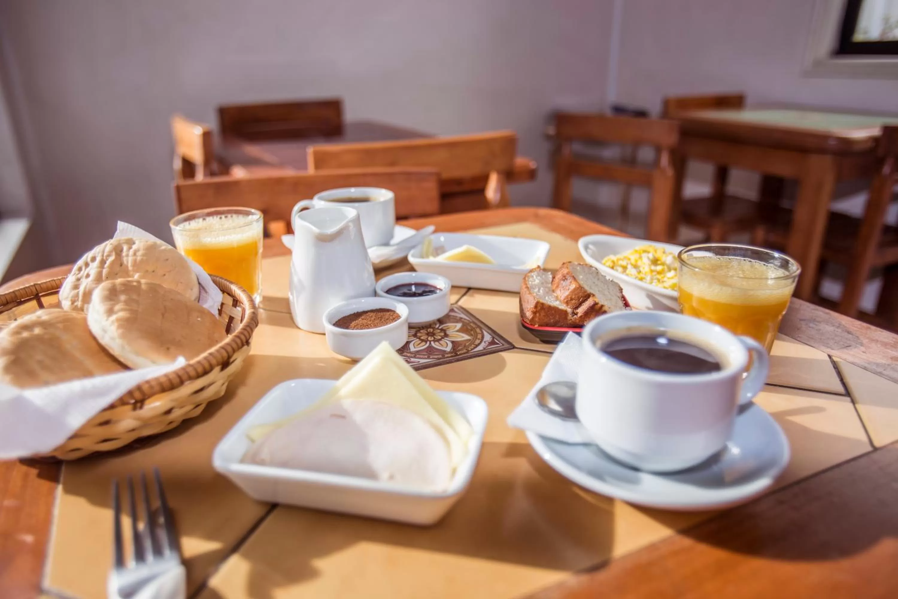 Breakfast in Hotel Santisimo