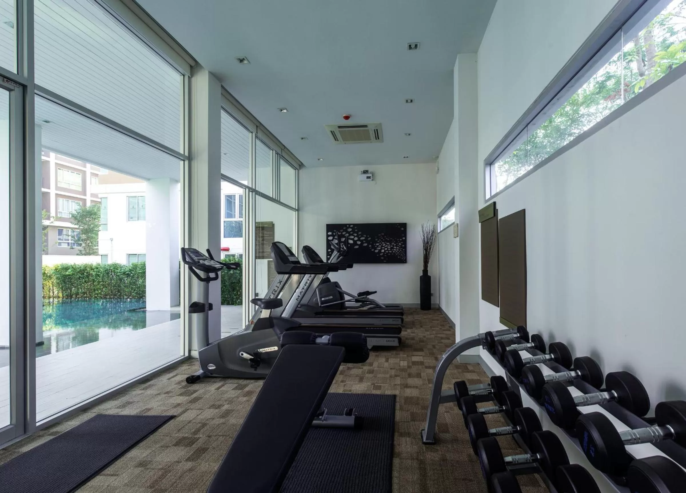 Fitness centre/facilities in First Choice Suites SHA Plus Extra