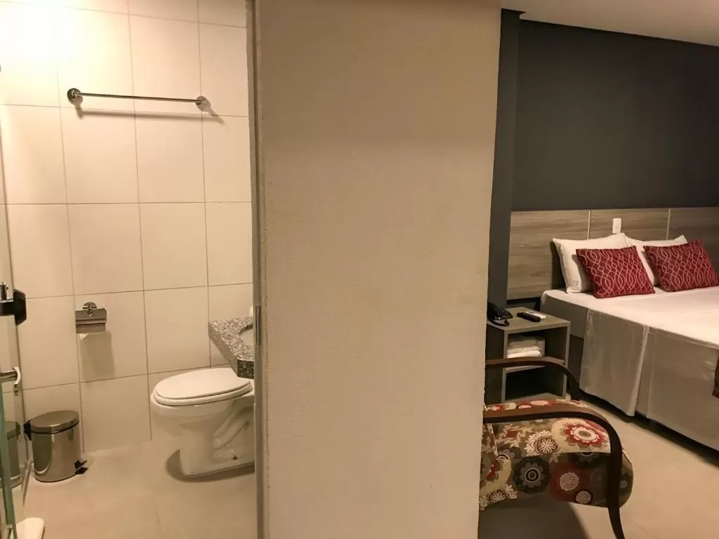 Bathroom, Bed in 103 Hotel & Flats