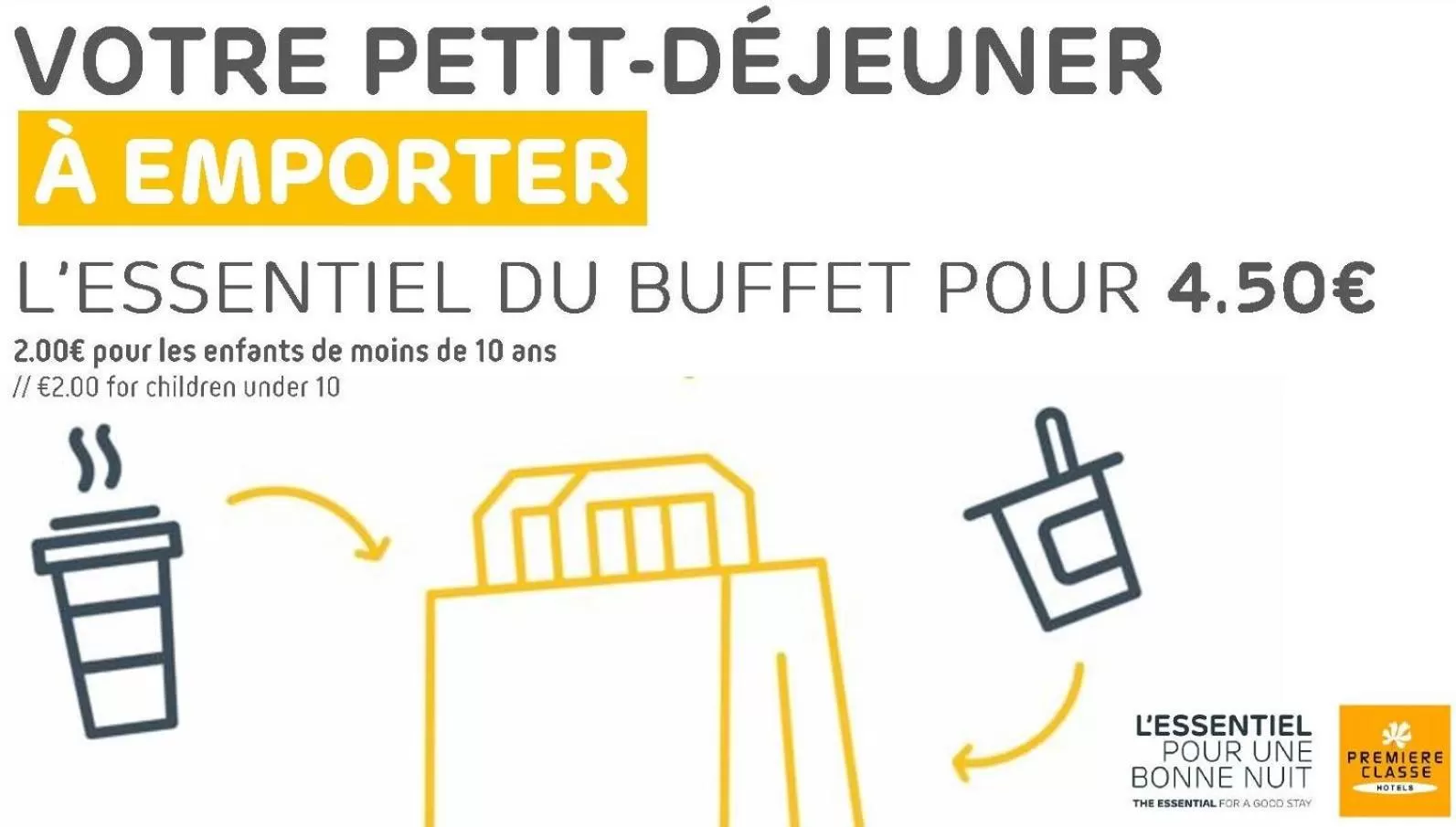 Buffet breakfast in Premiere Classe Nancy Est Essey