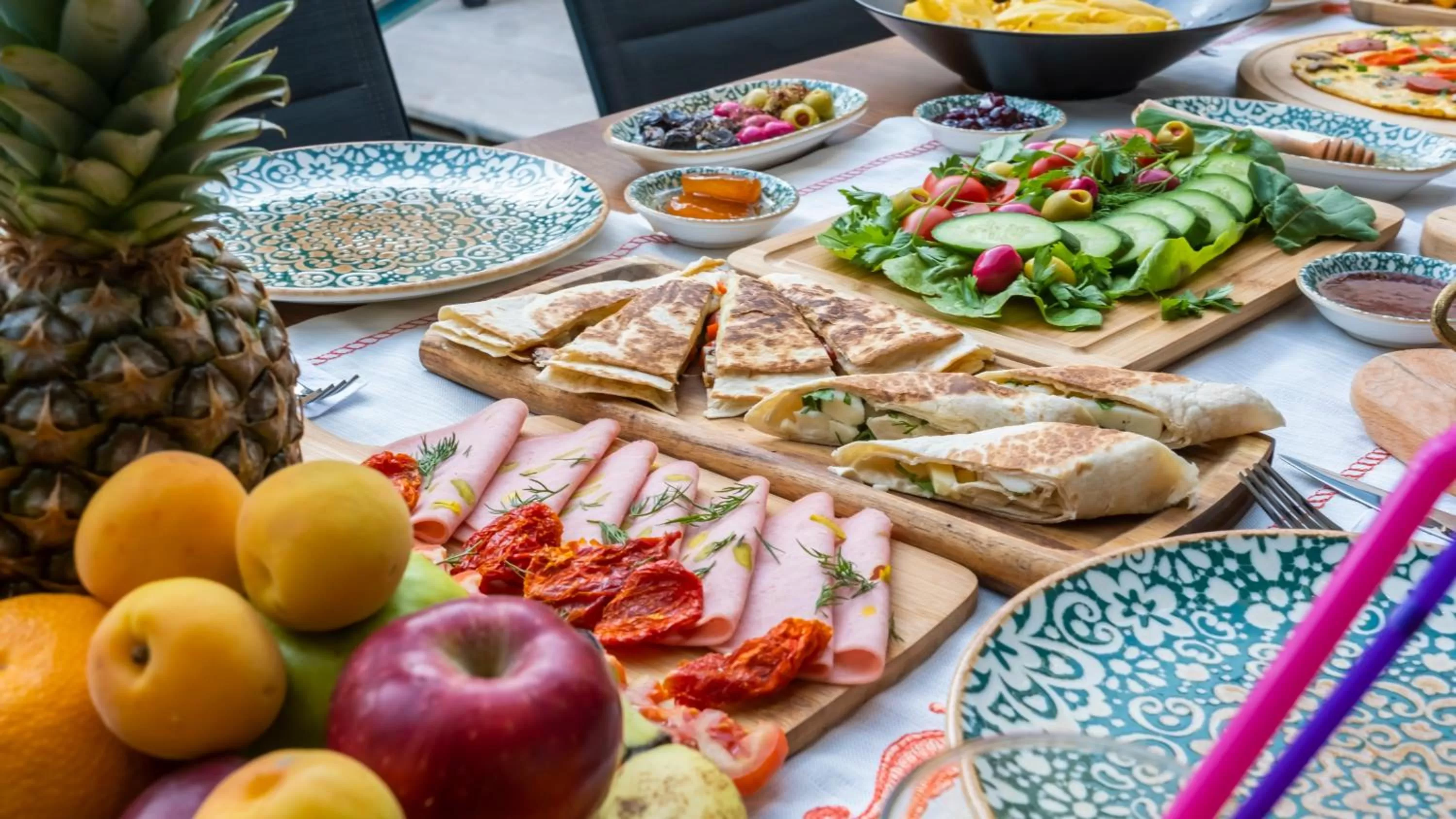 Breakfast in Ariel Hotel Alaçatı