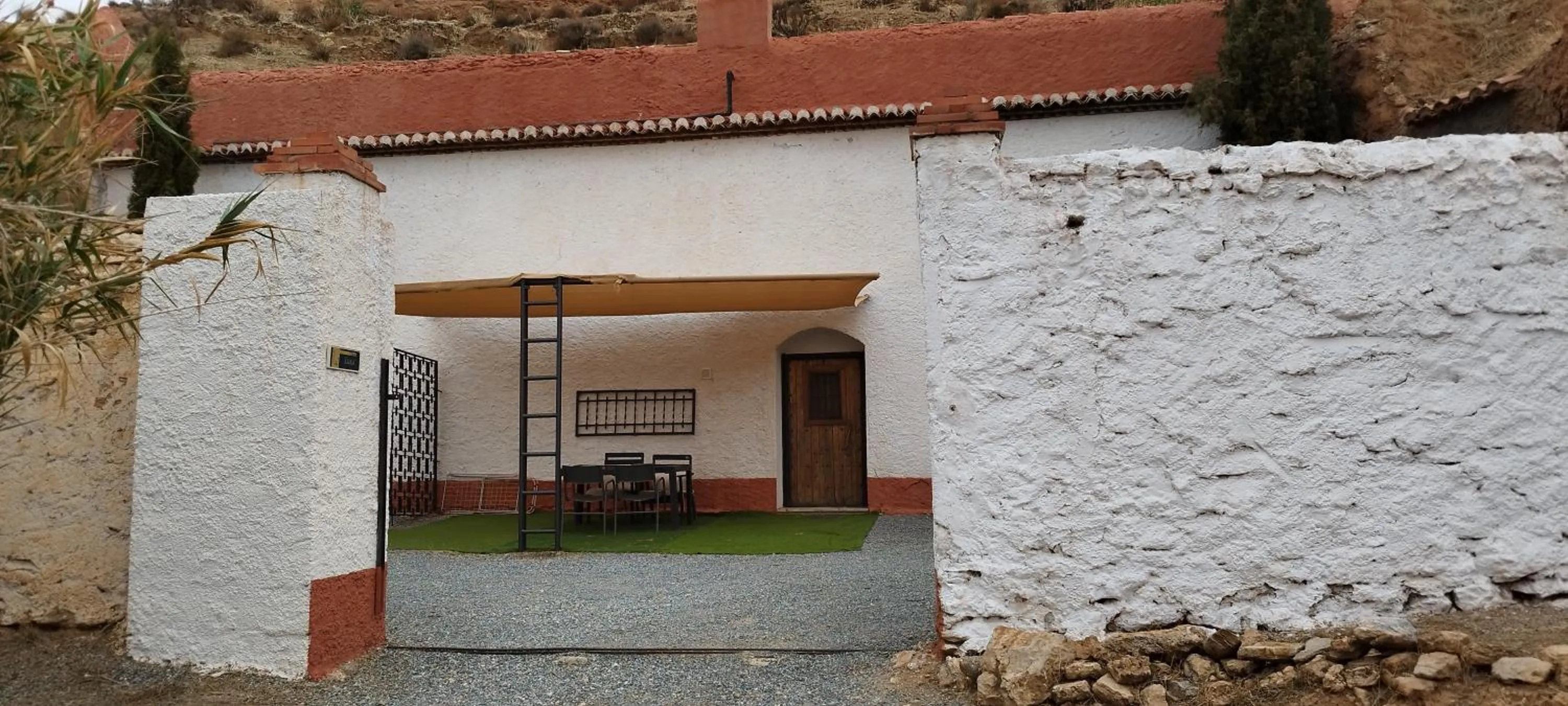 Patio in Casas Cueva y Cortijo La Tala en Guadix