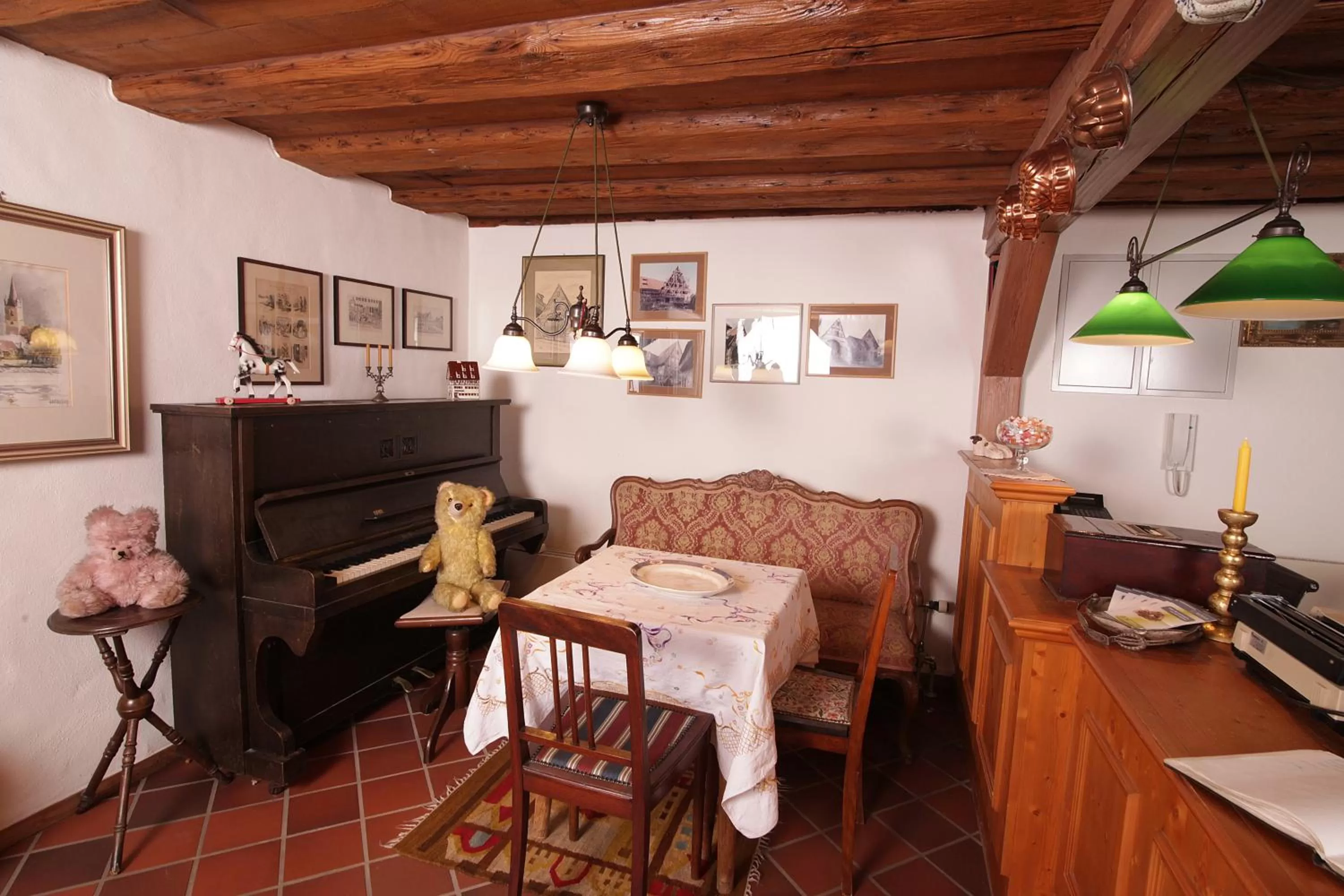 Lobby or reception in Hotel und Gasthof Ritter St. Georg