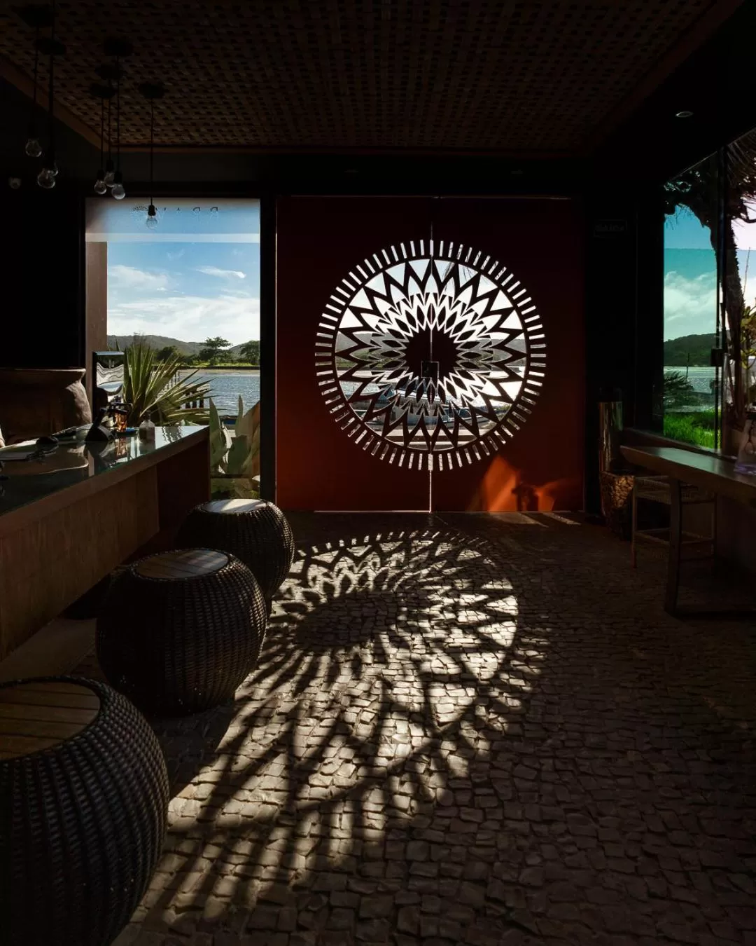 Lobby or reception in Bravo Pousada Design