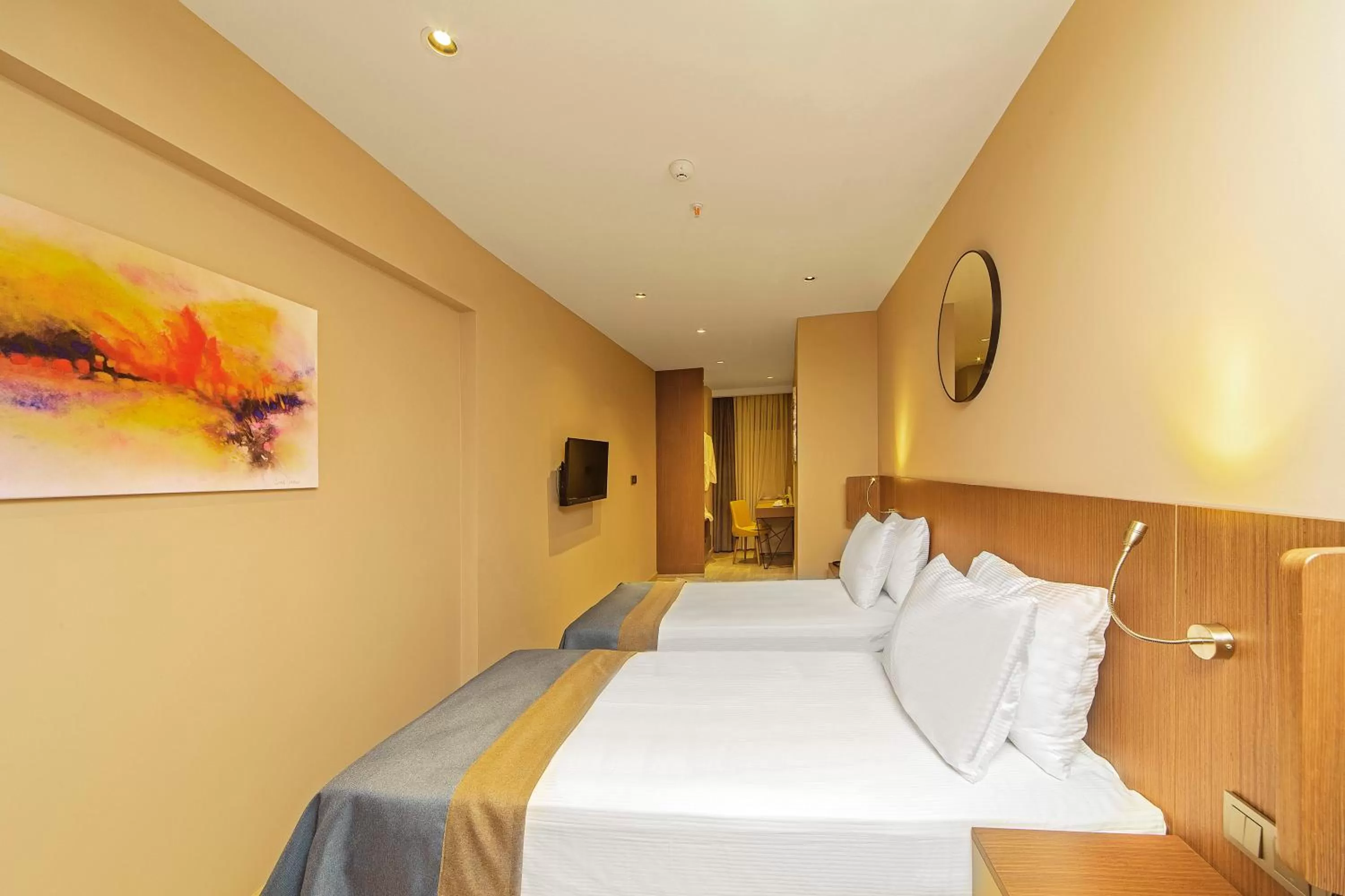 Bed in Redmont Hotel Nisantasi