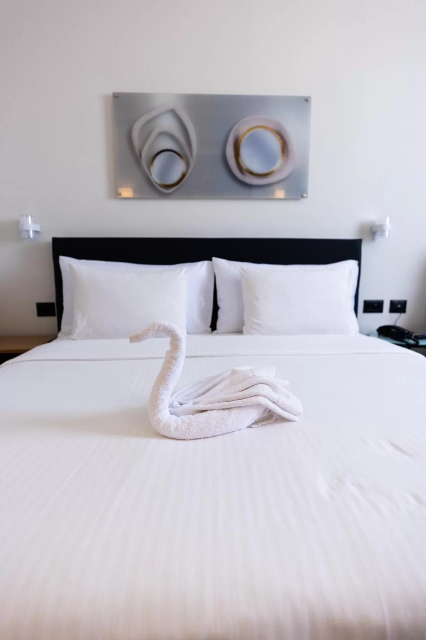 Bed in Grand Beach Hotel