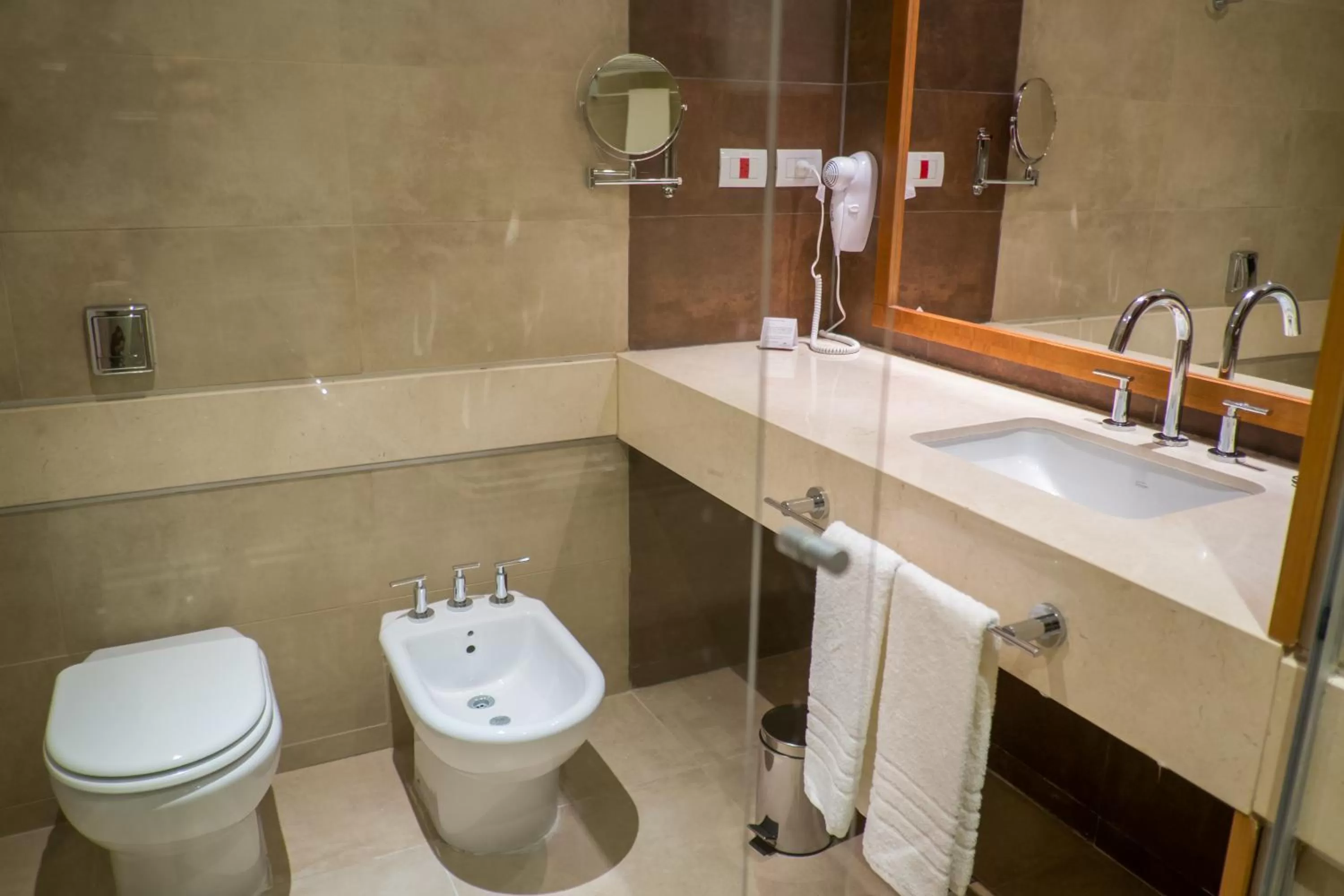 Bathroom in Orfeo Suites Hotel Sierras Chicas