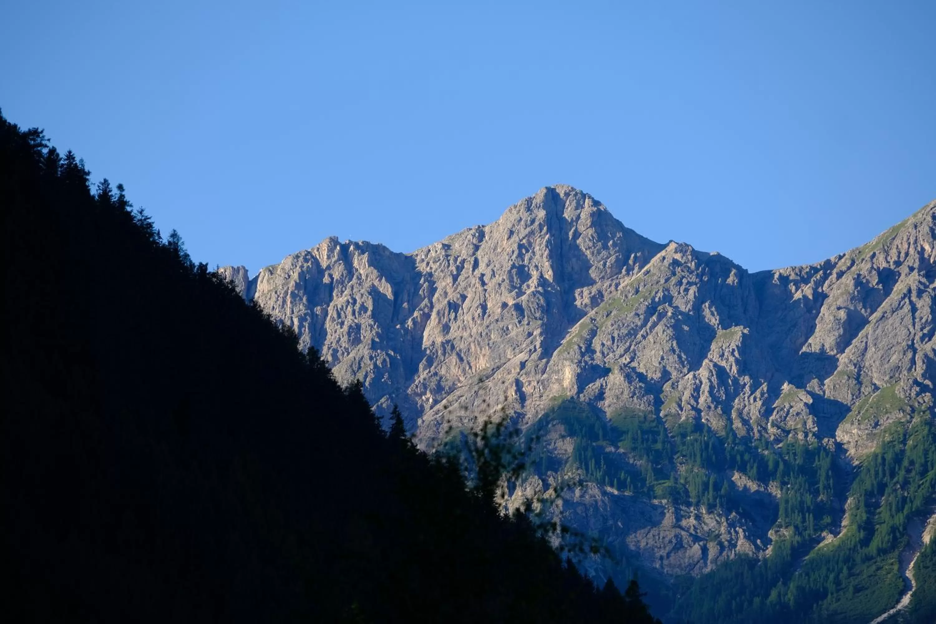 Mountain view in Frida am Wald