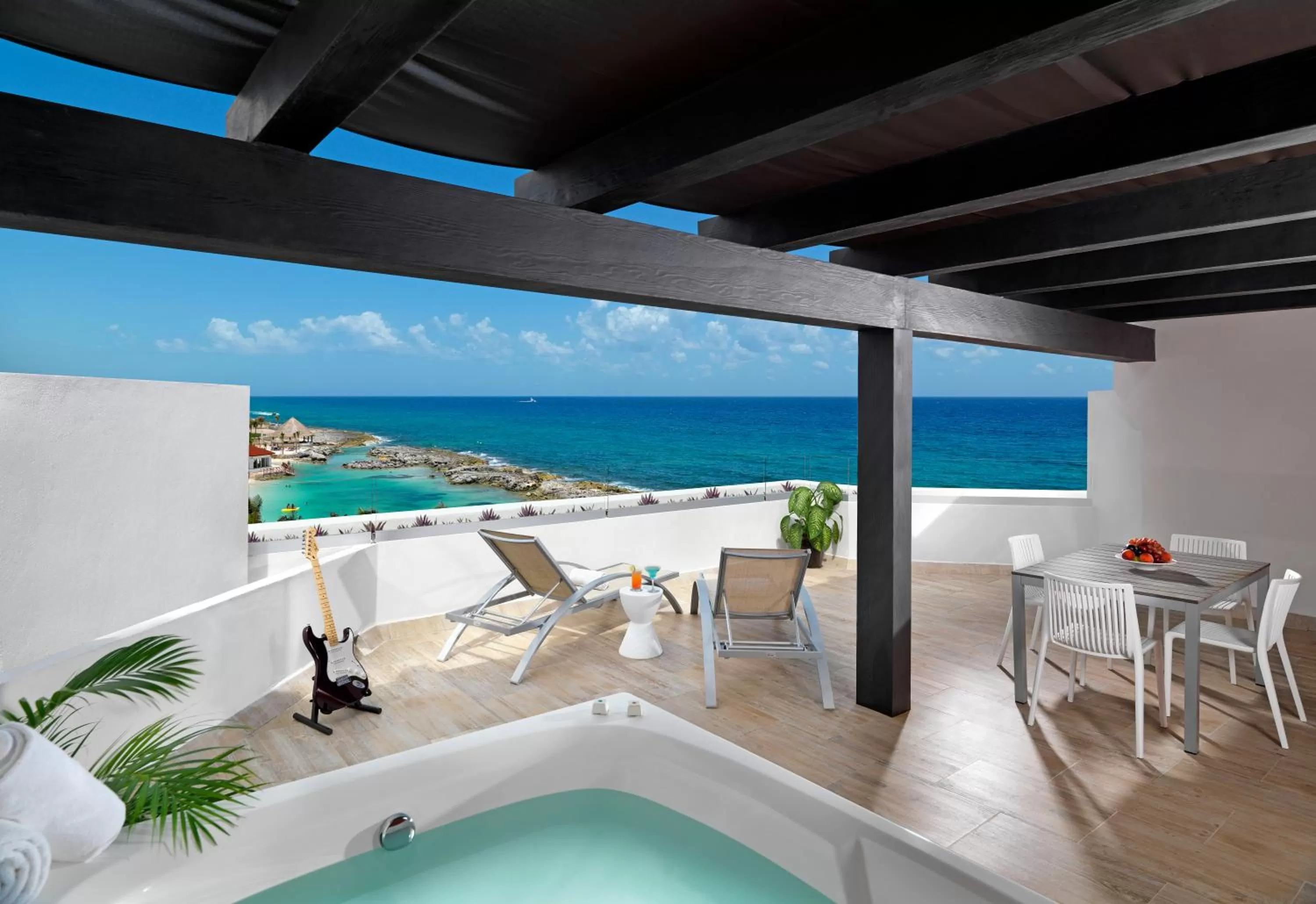 Balcony/Terrace in Hard Rock Hotel Riviera Maya - All Inclusive