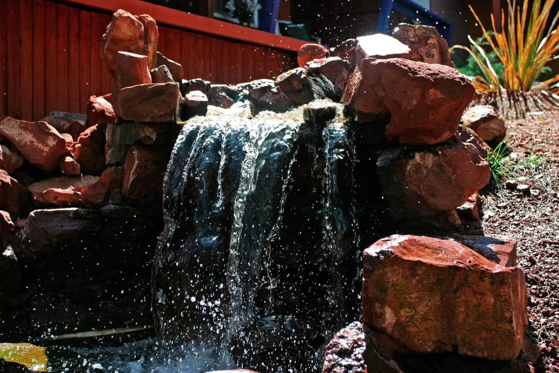 Facade/entrance in A Sunset Chateau