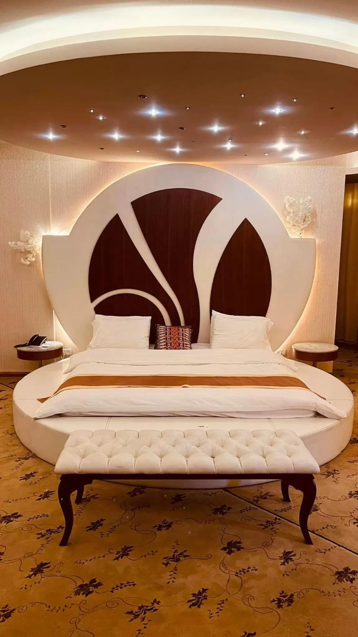 Bed in Saleem Afandi Hotel
