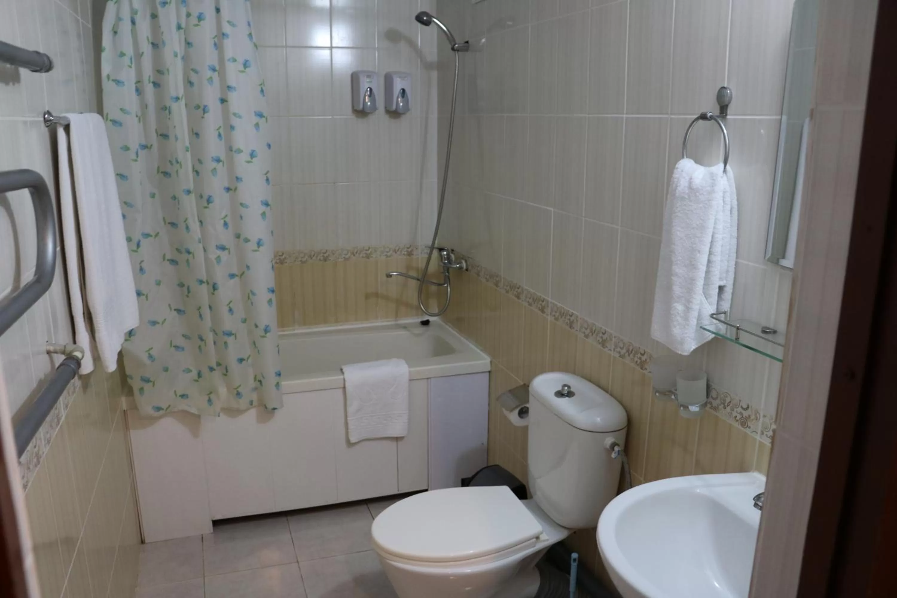 Shower in Aktau Hotel