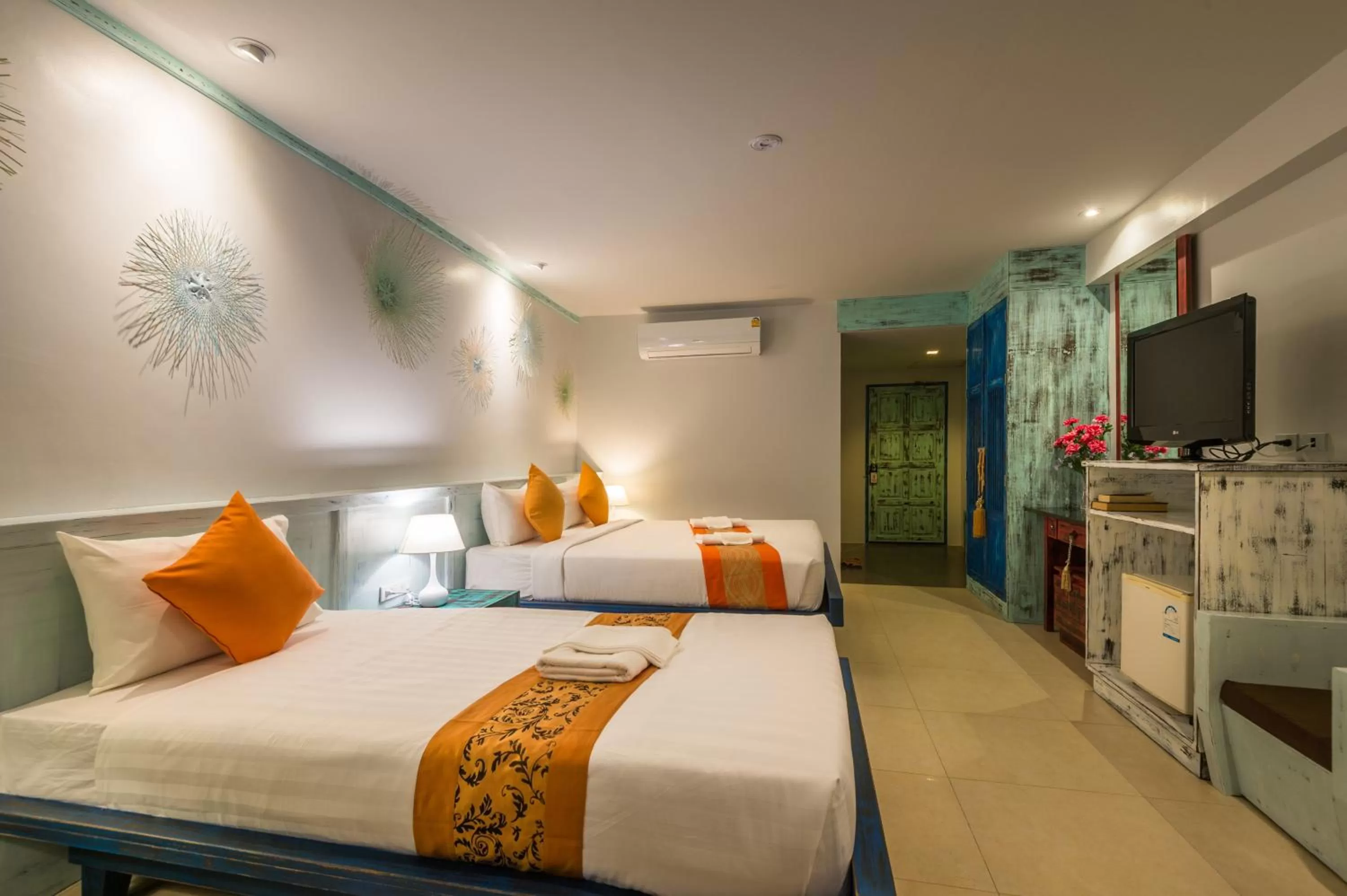 Bedroom, Bed in Baan Ban Dalay