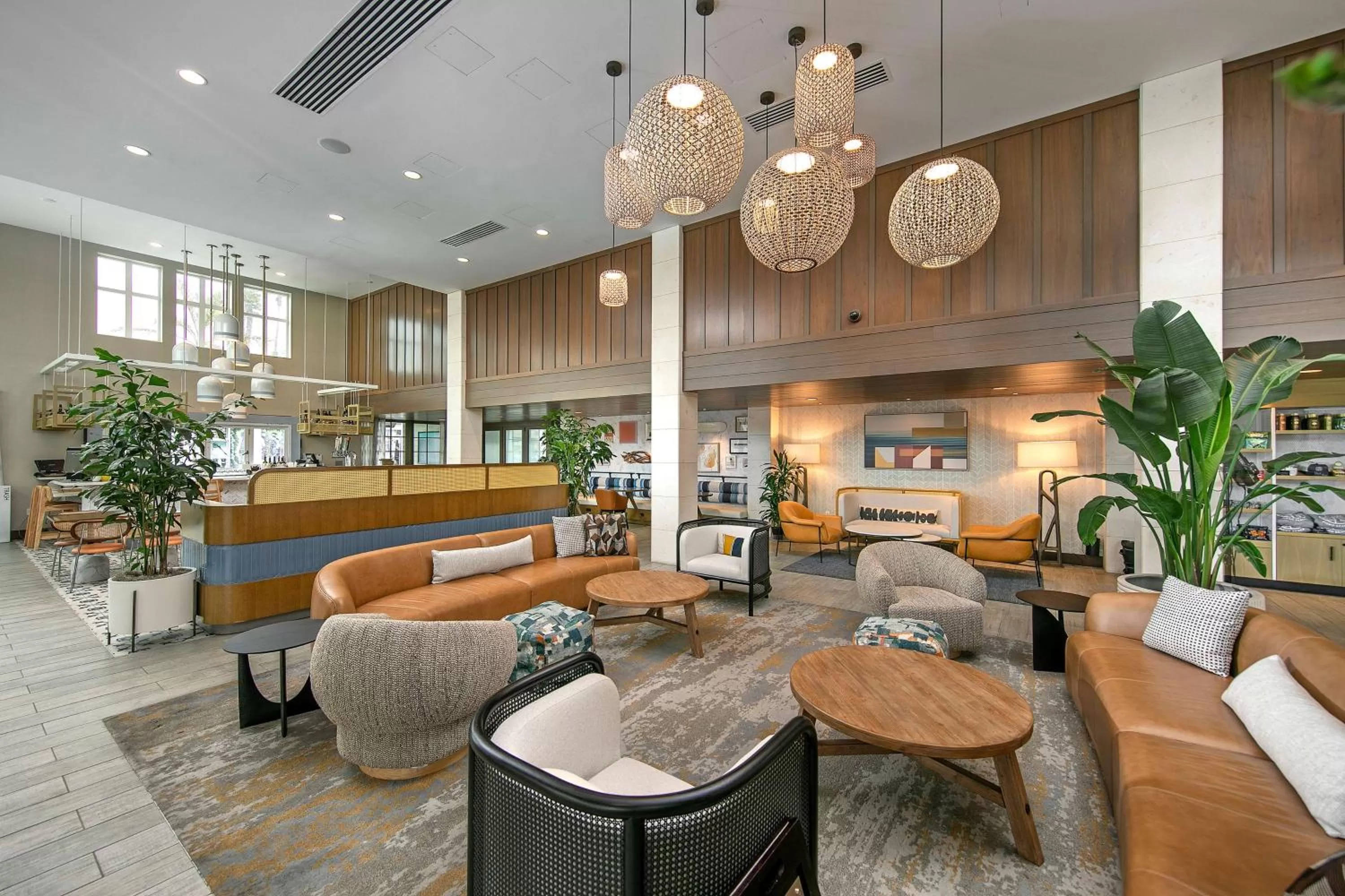 Lobby or reception in Inn at the Pier Pismo Beach, Curio Collection by Hilton