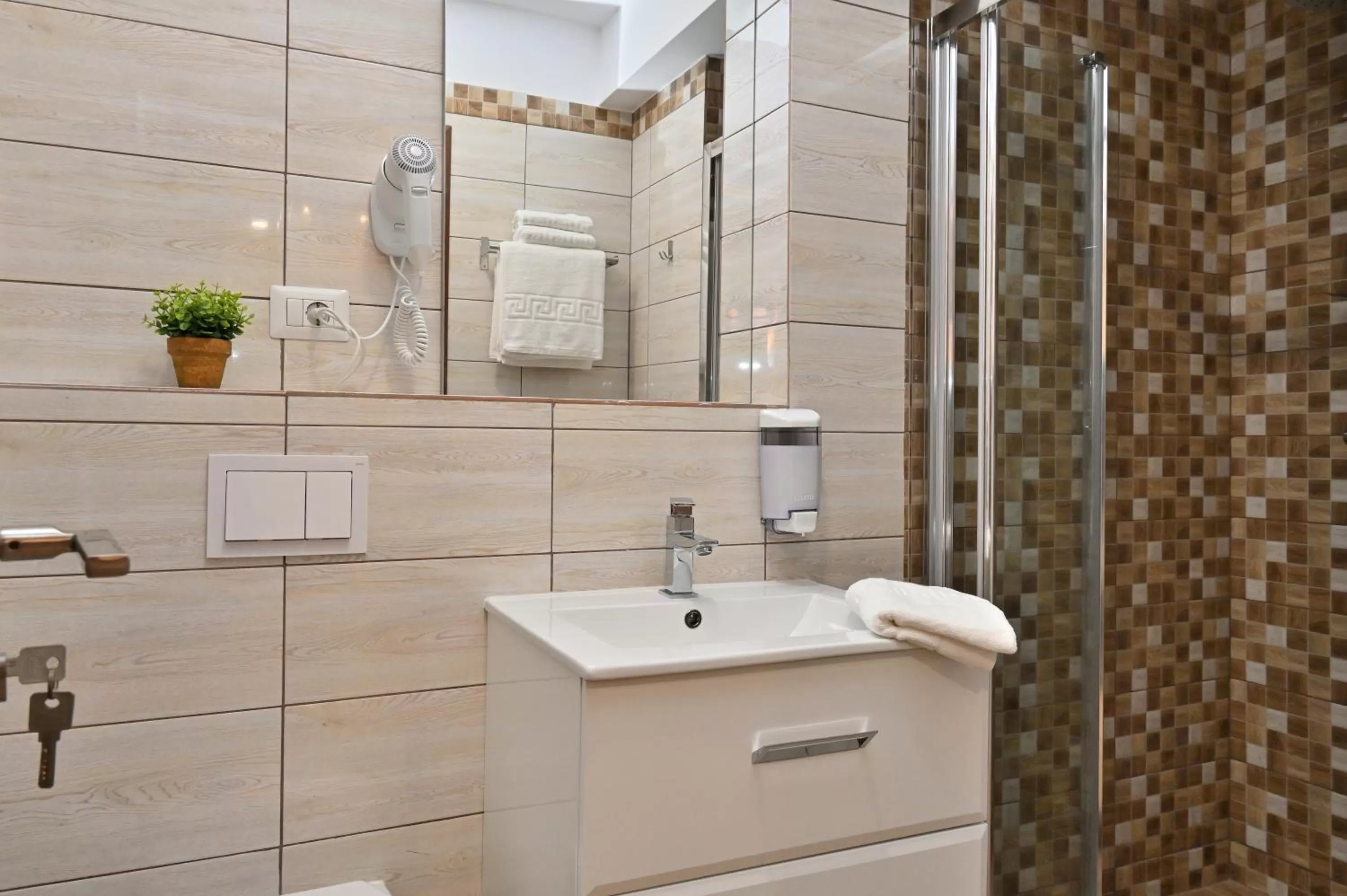 Shower in Durau Residence