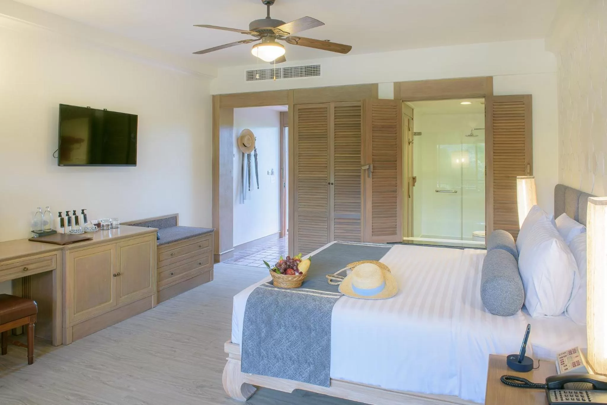 Bedroom, Bed in Chada Thai Village