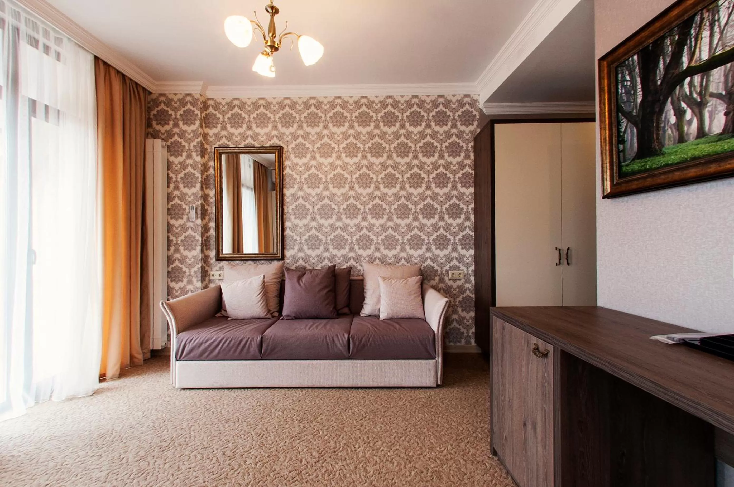 Seating area in Old Garden Hotel Batumi