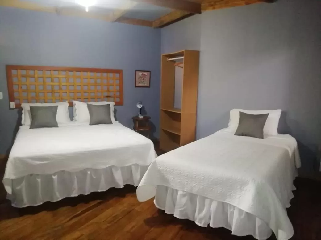 Bed in Hotel Hacienda Don Paolo