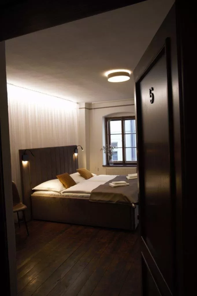 Bed in Hotel Svambersky dum