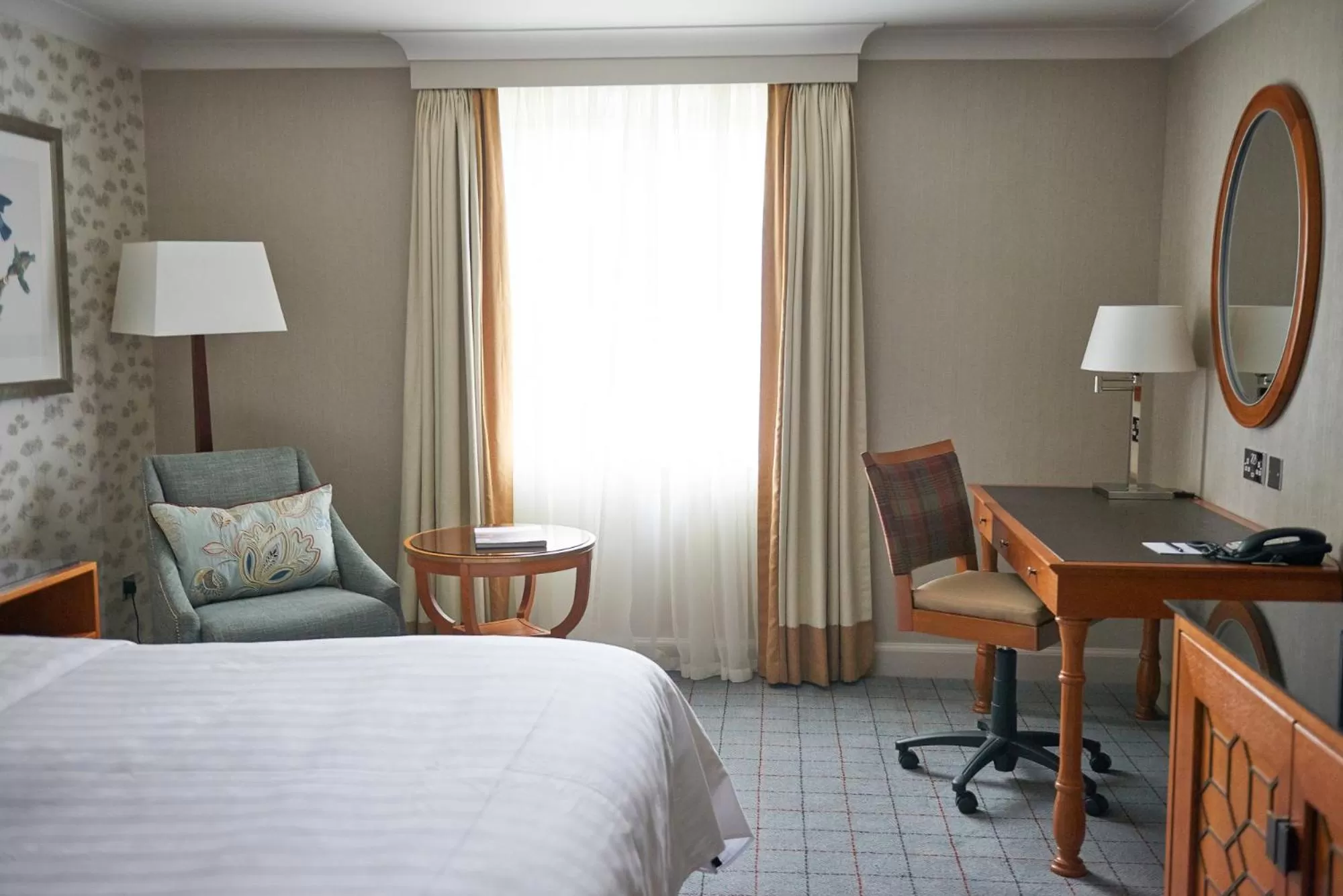 Bed in Dalmahoy Hotel & Country Club