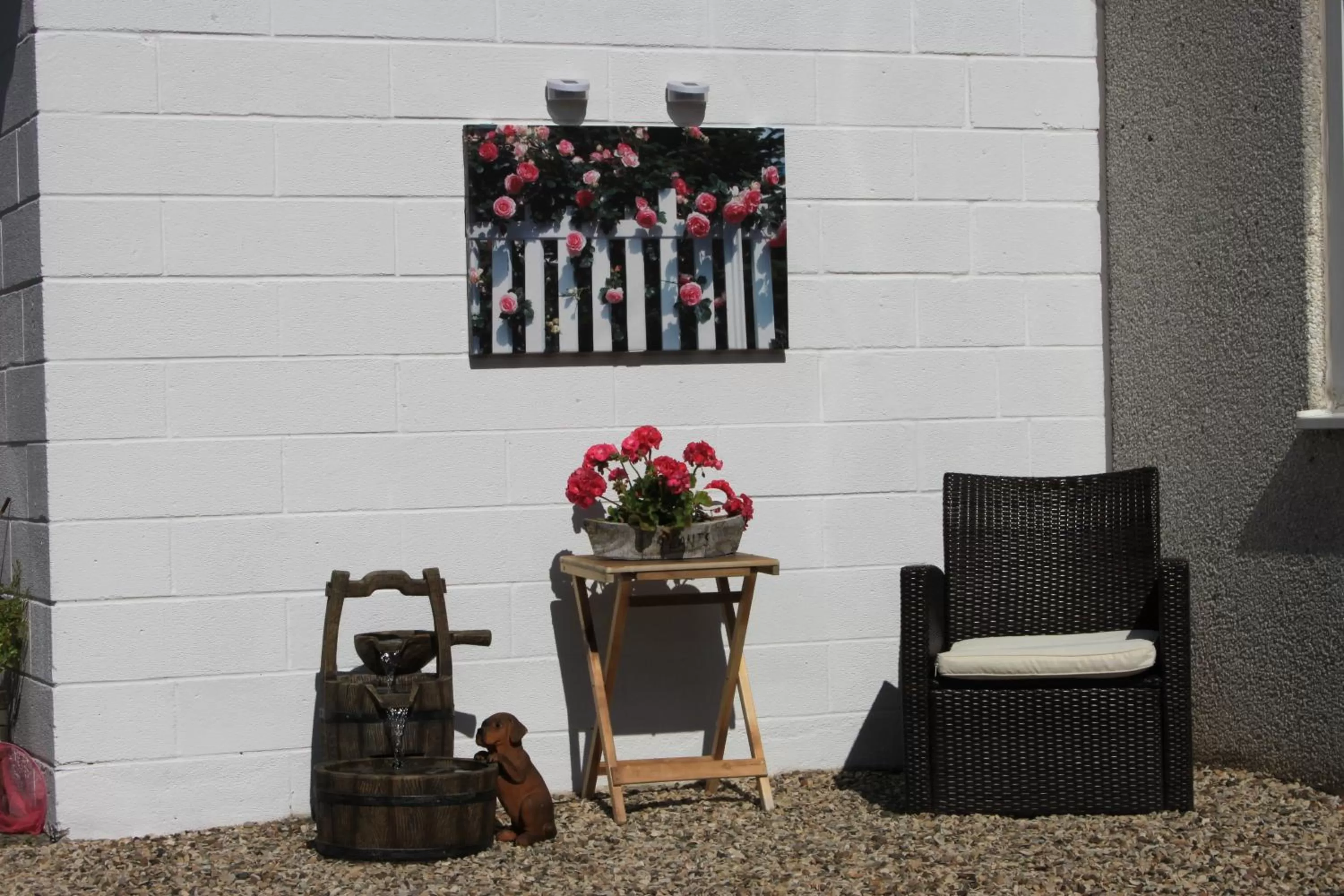 Patio in Hotel-Café-Galerie