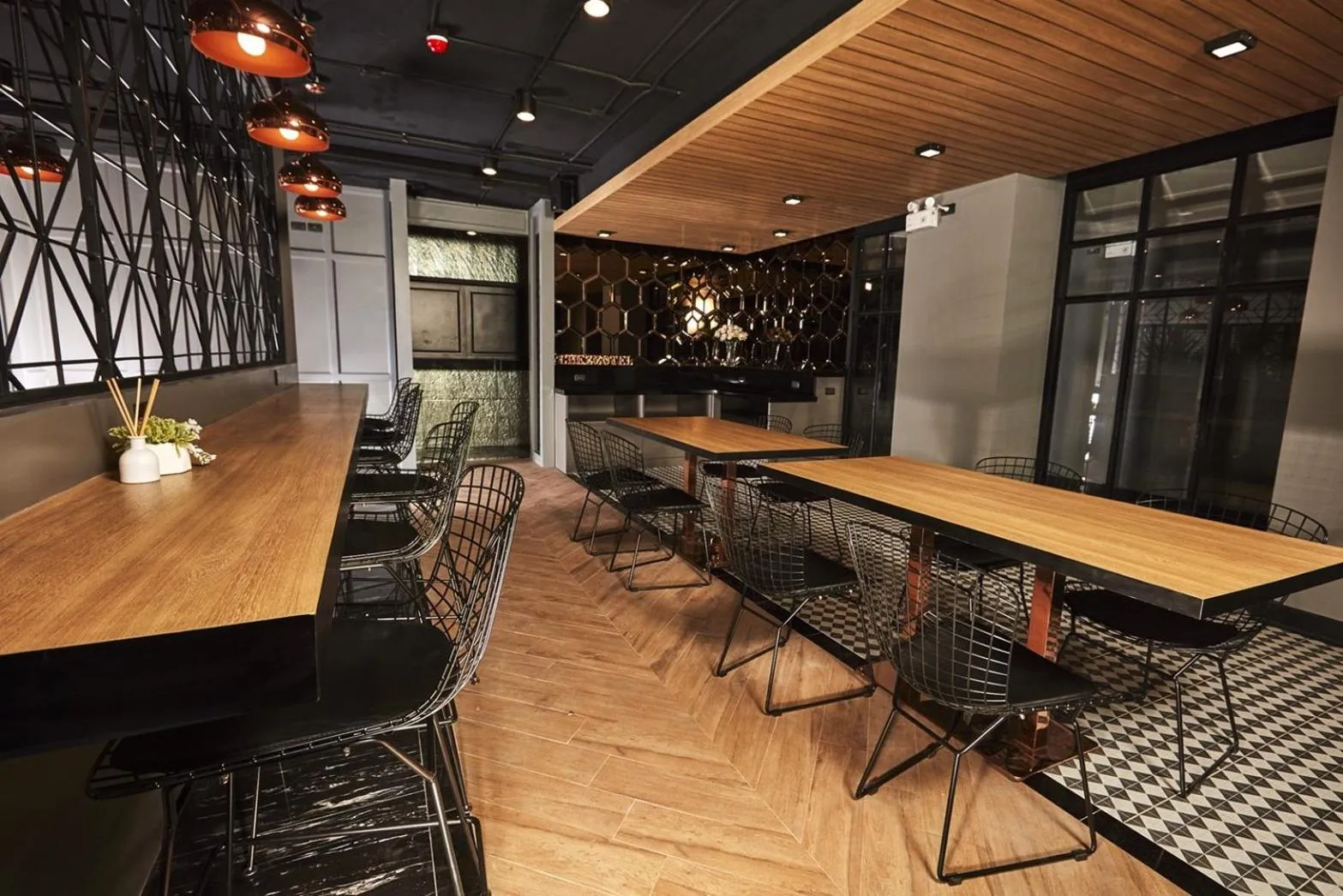 Seating area in Chezzotel Pattaya