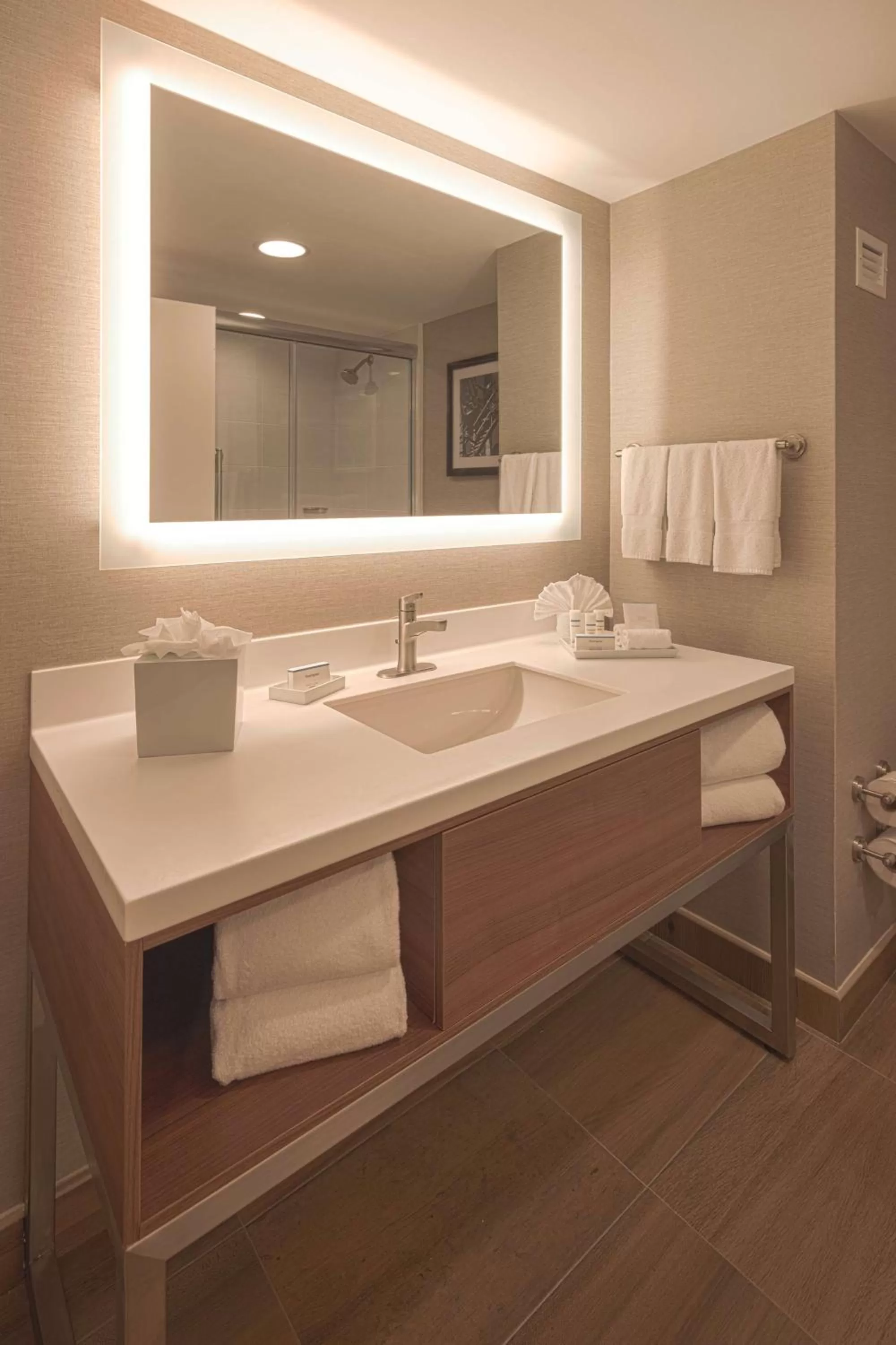 Bathroom in Hampton by Hilton Monterrey Galerias Obispado