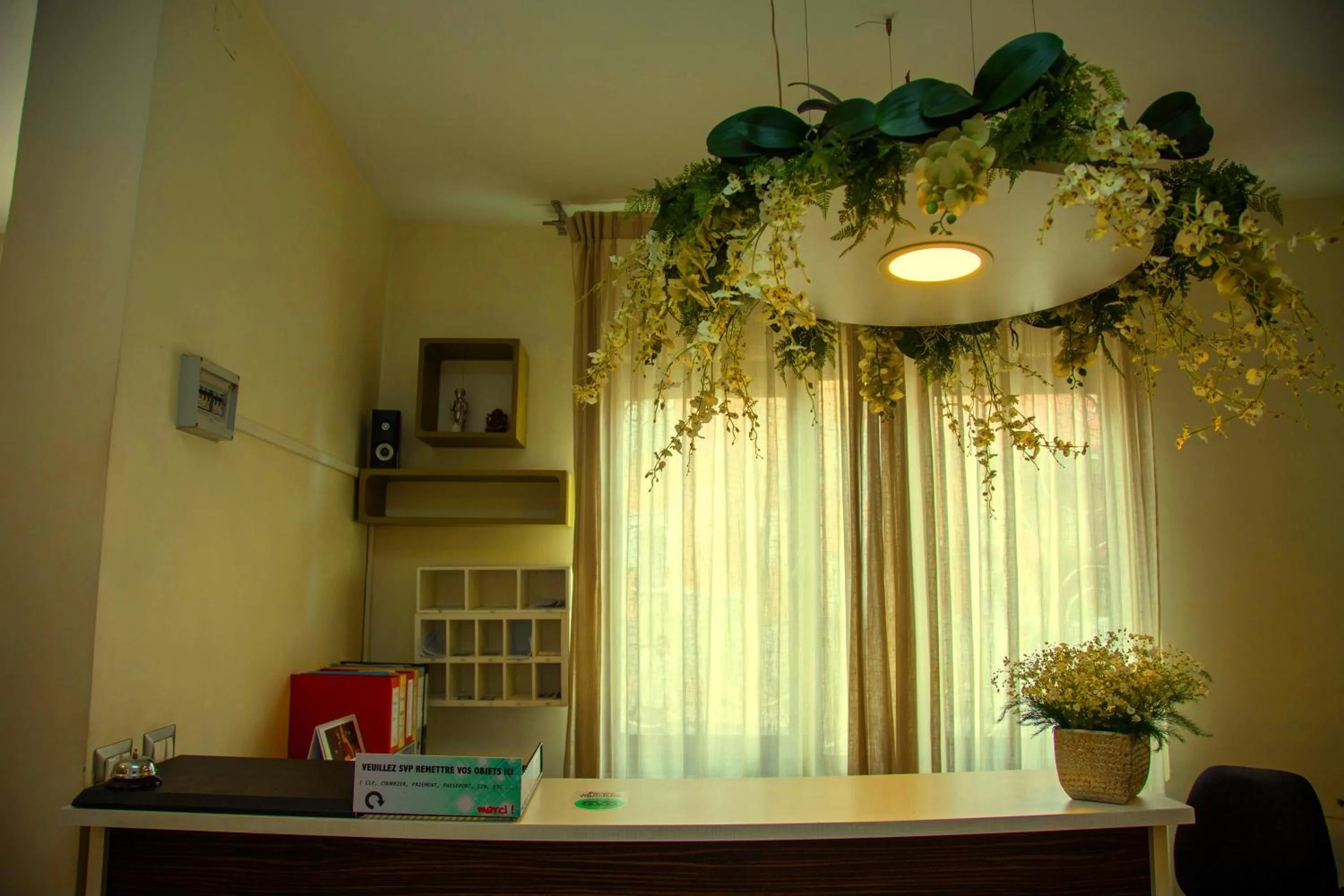 Lobby or reception in Hotel La Villette