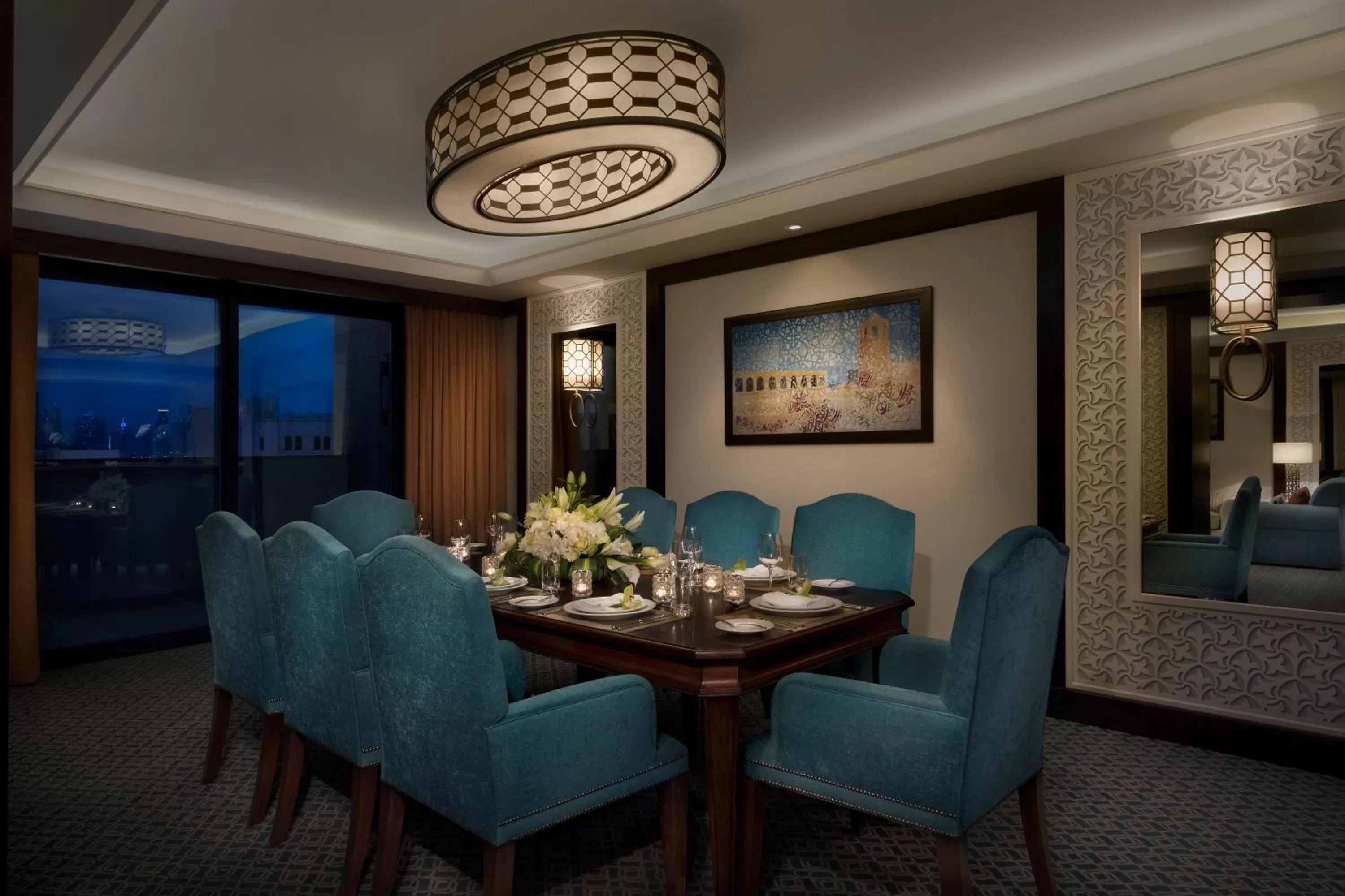 Dining area in Al Najada Doha Hotel by Tivoli