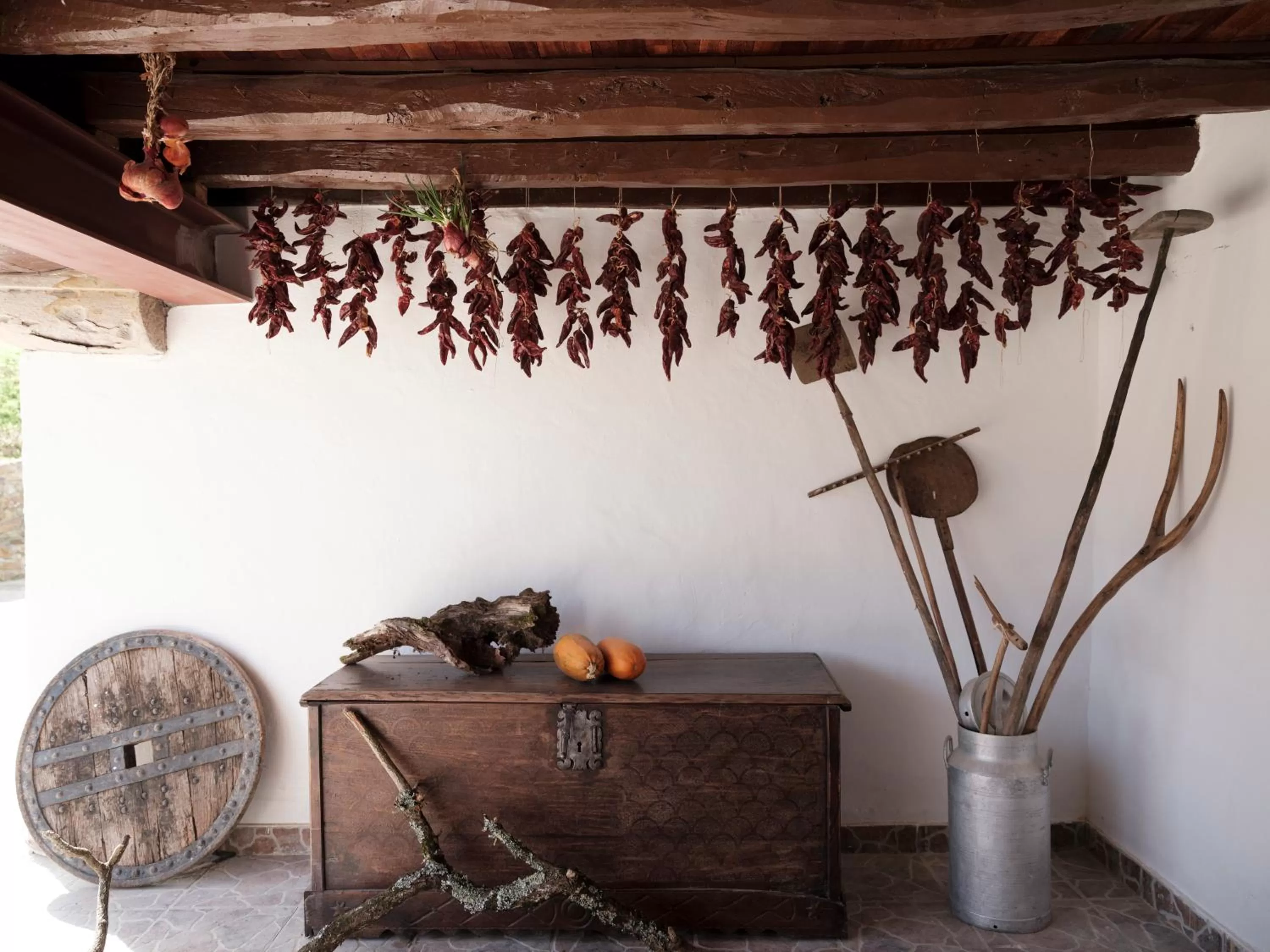 Patio in Hotel Nafarrola - Gastronomy & Wine