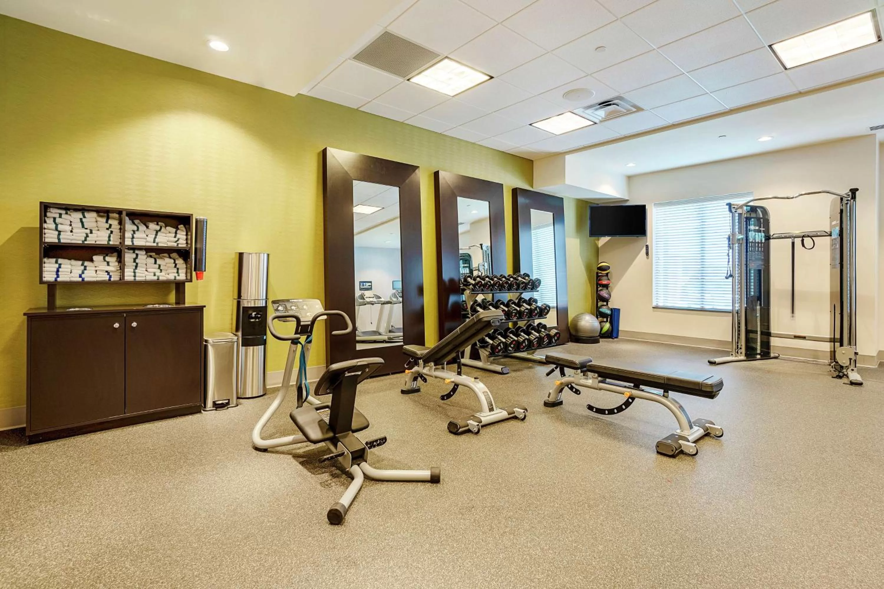 Fitness centre/facilities in Hilton Garden Inn Edmond/Oklahoma City North