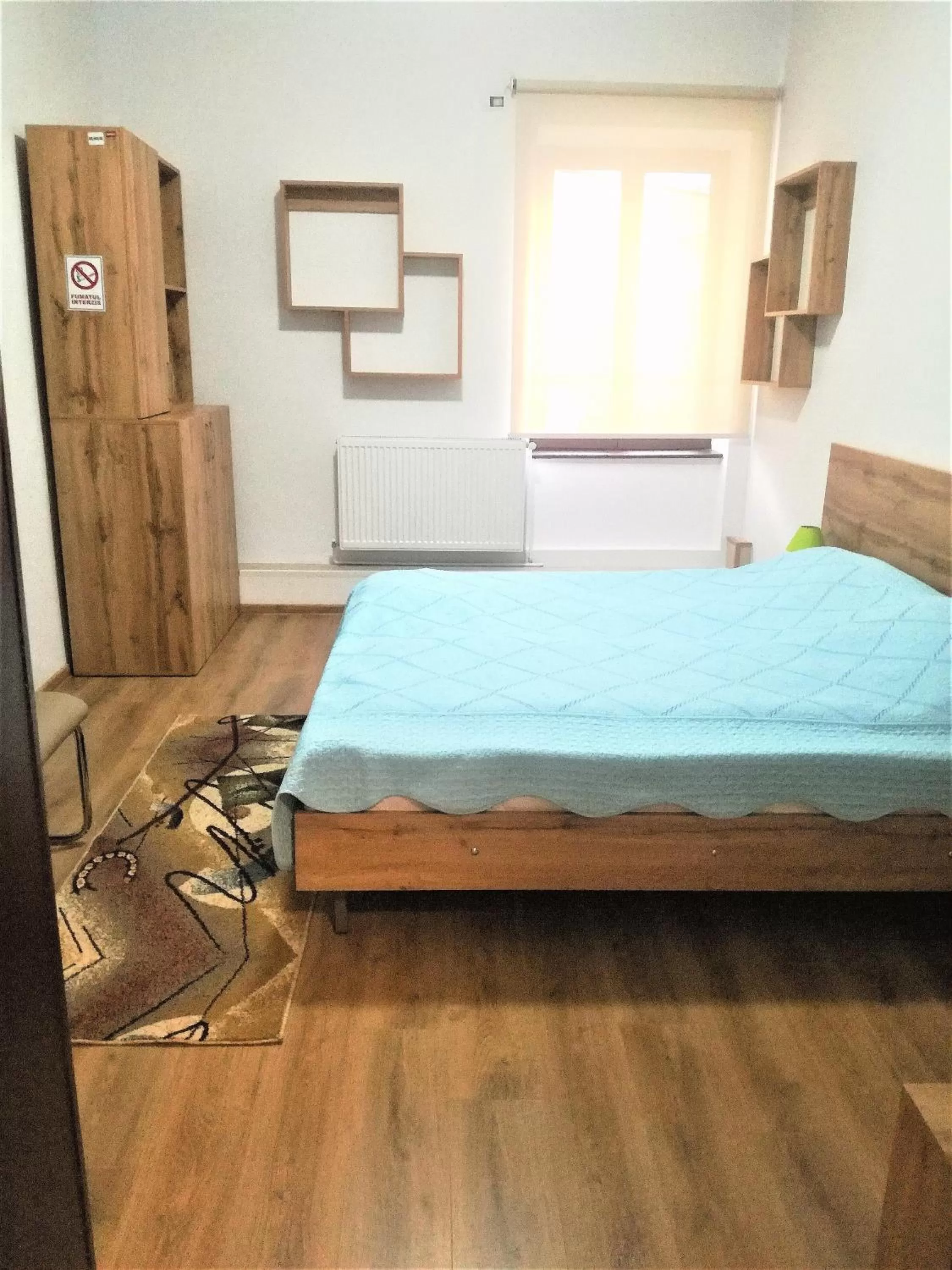 Bed in Hotel Carpati