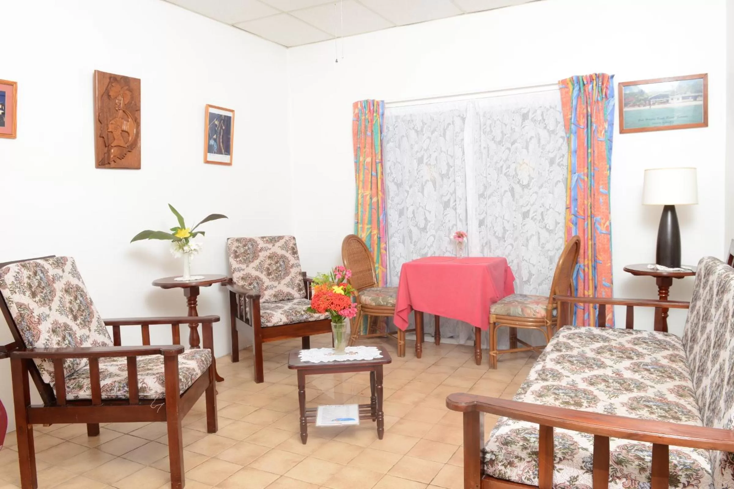 Seating area in Gem Holiday Beach Resort