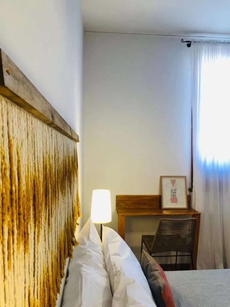 Photo of the whole room, Bed in My Pod House