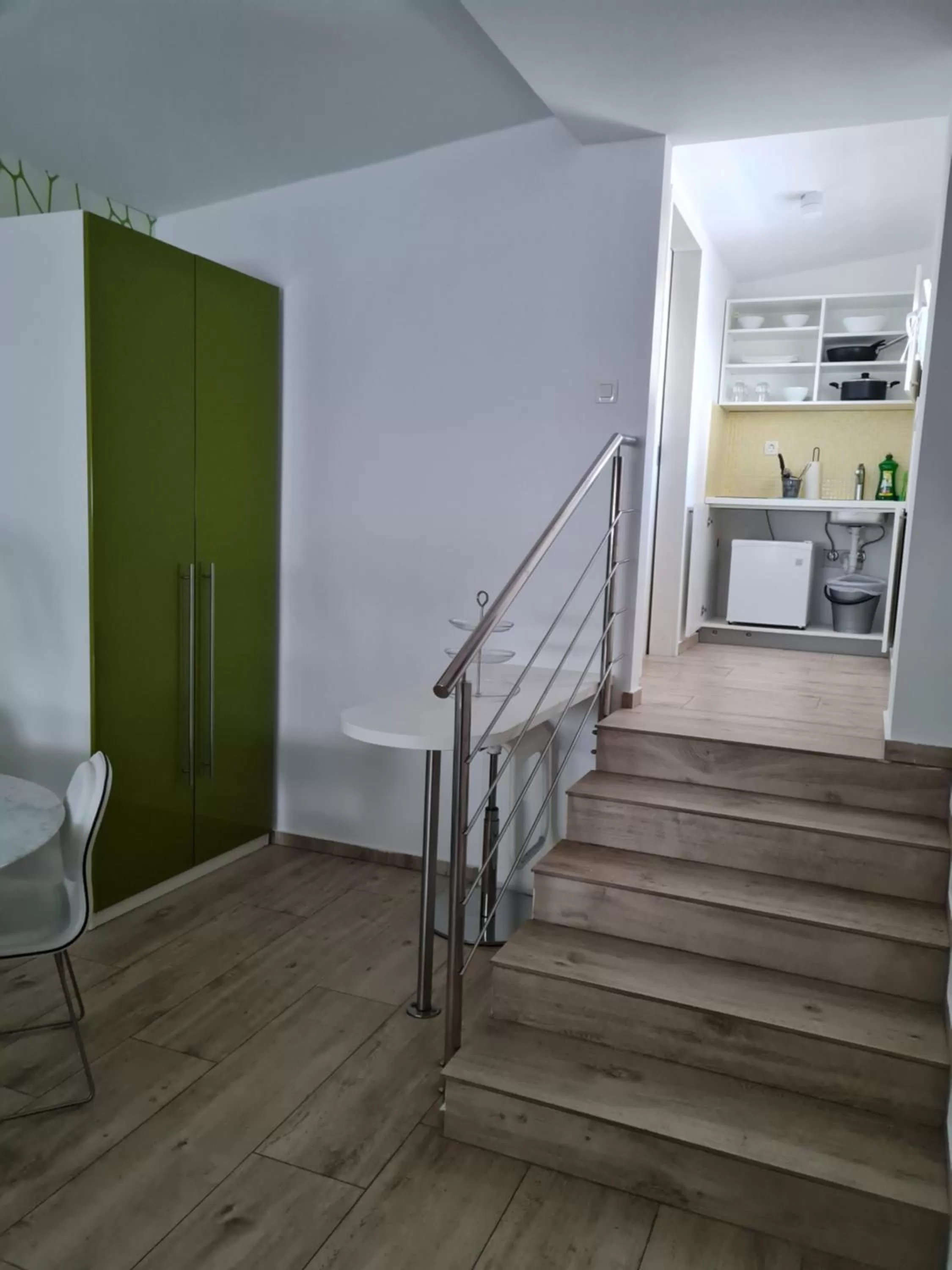 Kitchen or kitchenette in AZUR ROOMS LJUBLJANA