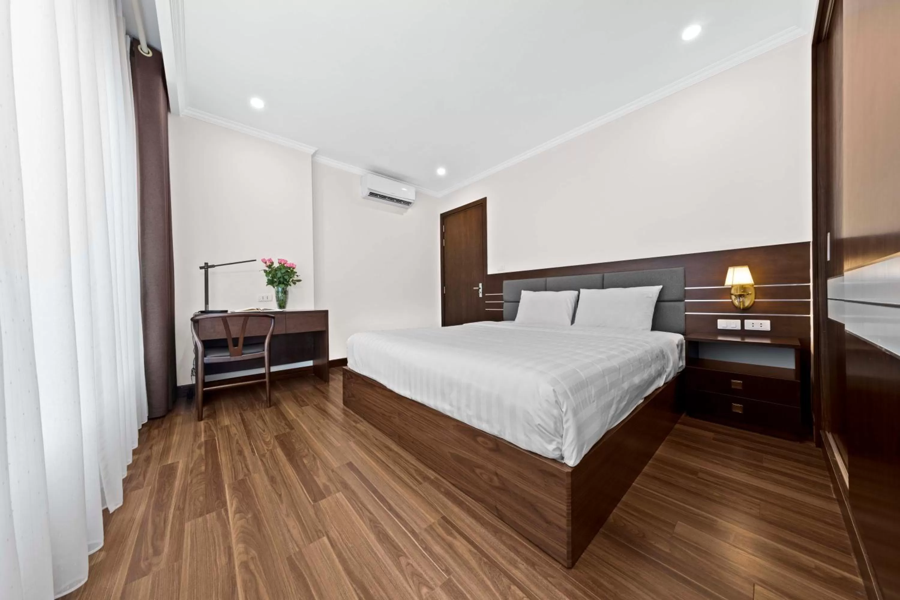 Bed in Newsky Serviced Apartment