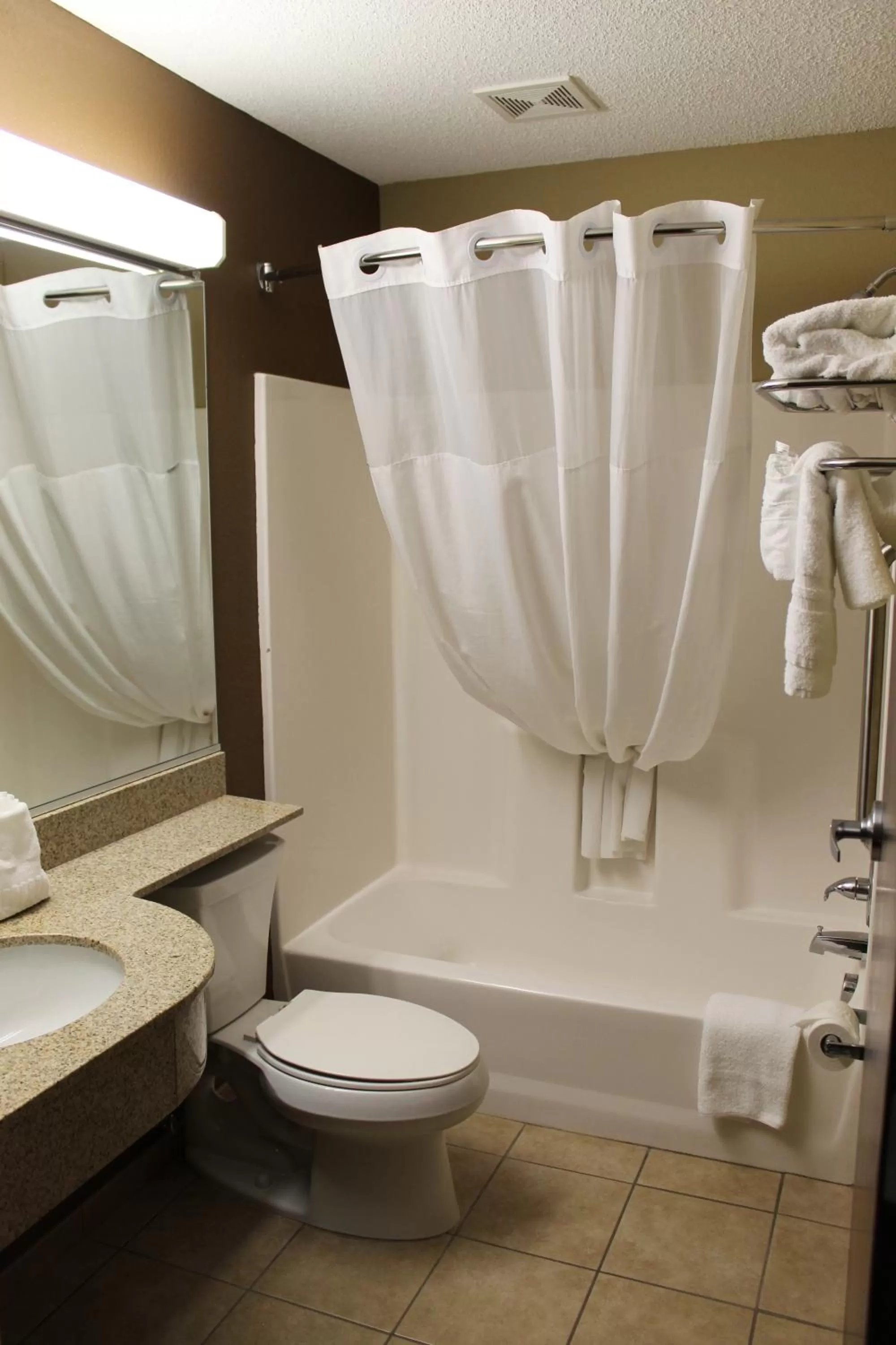 Bathroom in Microtel Inn & Suites by Wyndham Harrisonburg