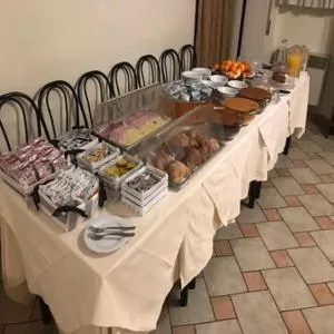 Buffet breakfast in Hotel Giampy
