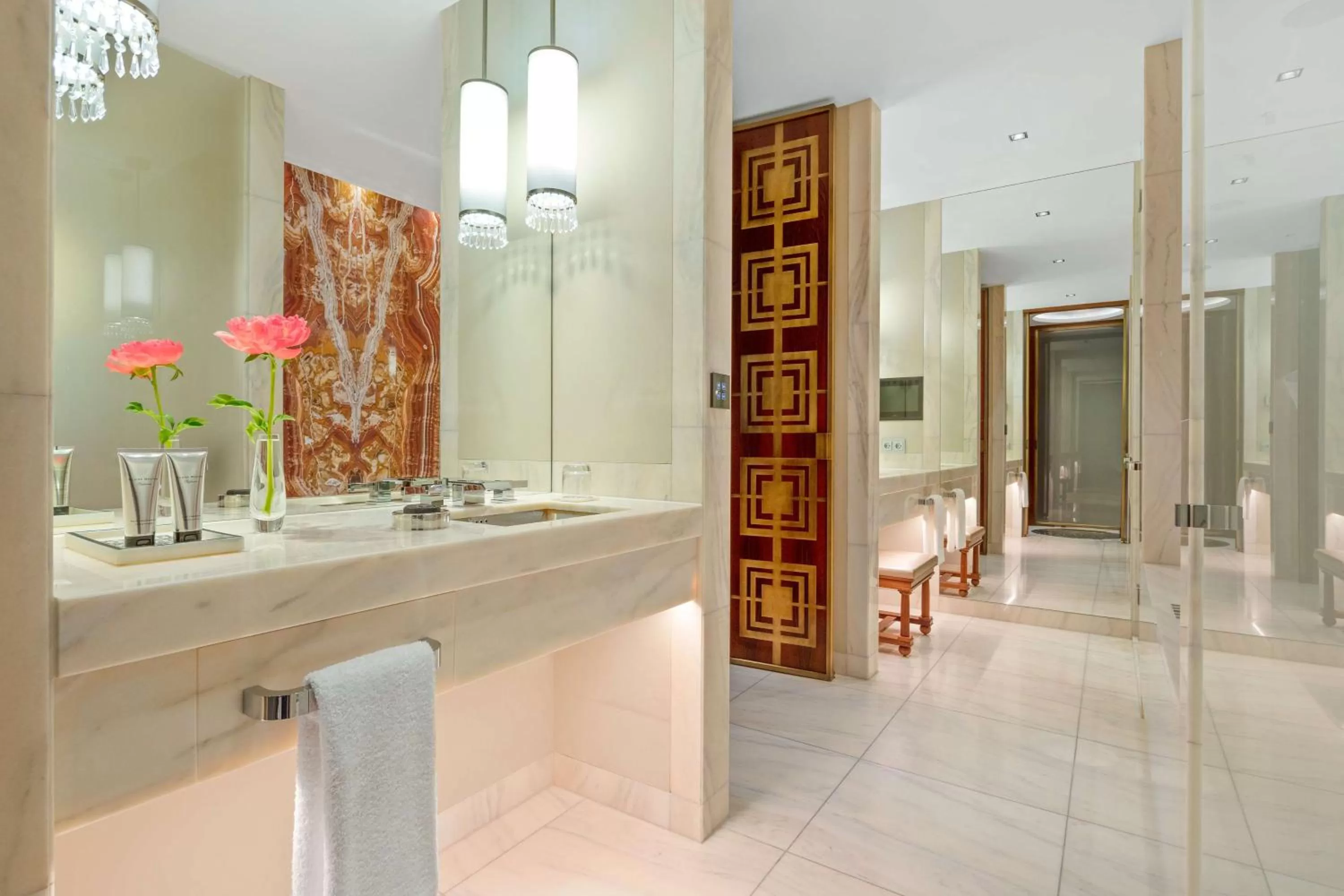 Bathroom in Park Hyatt Vienna